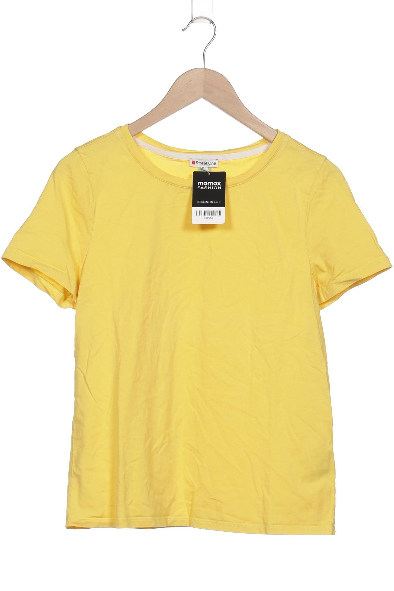 

Street One Damen T-Shirt, gelb, Gr. 40