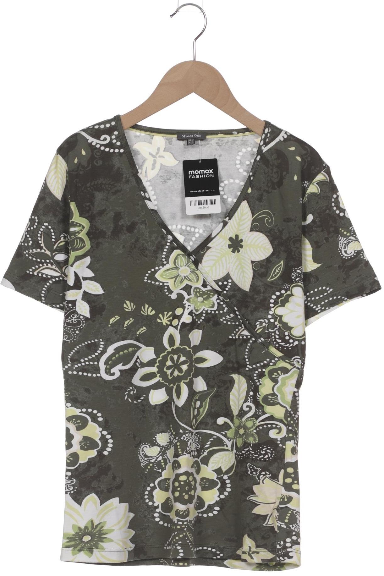 

Street One Damen T-Shirt, grün, Gr. 42