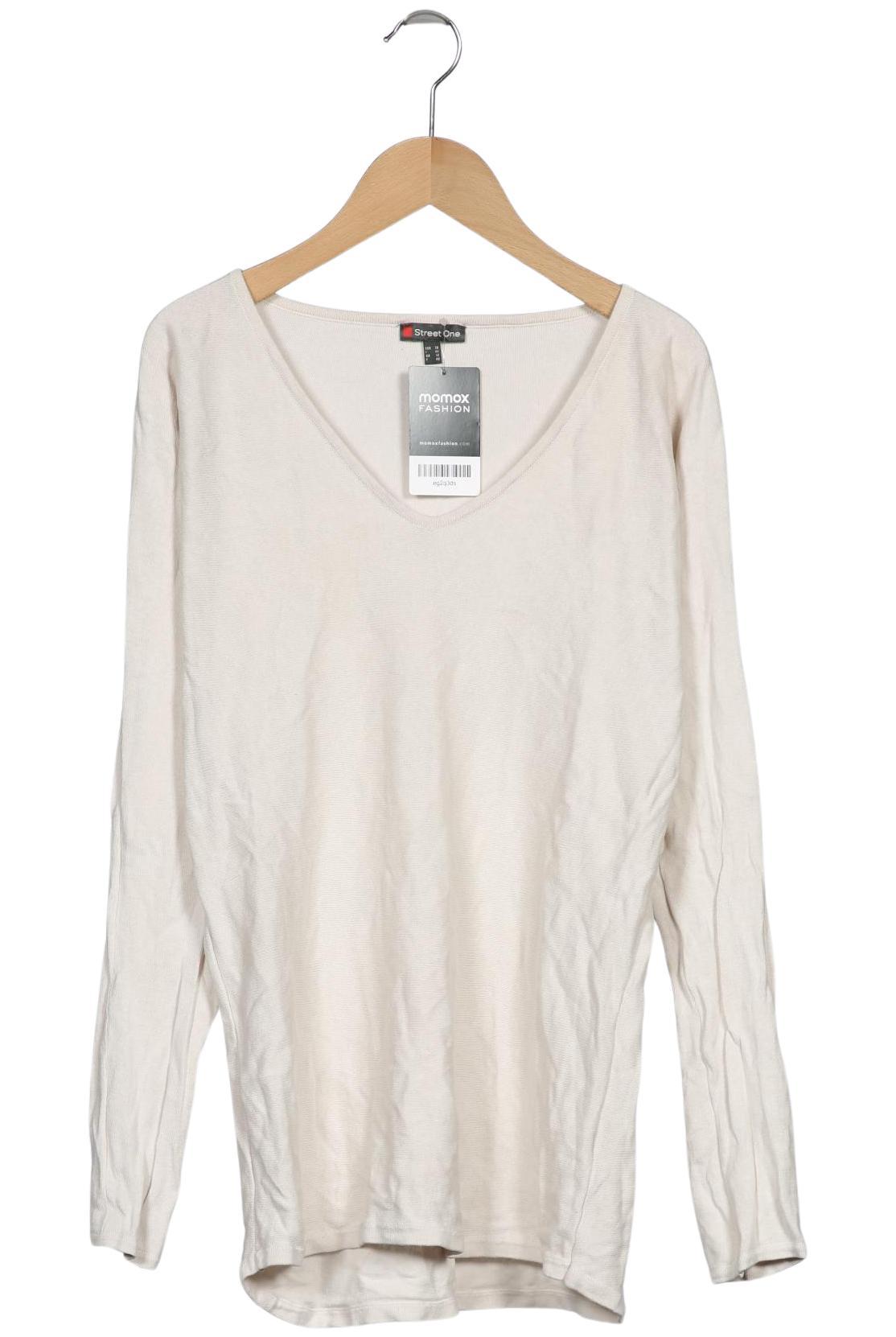 

Street One Damen Pullover, cremeweiß, Gr. 38