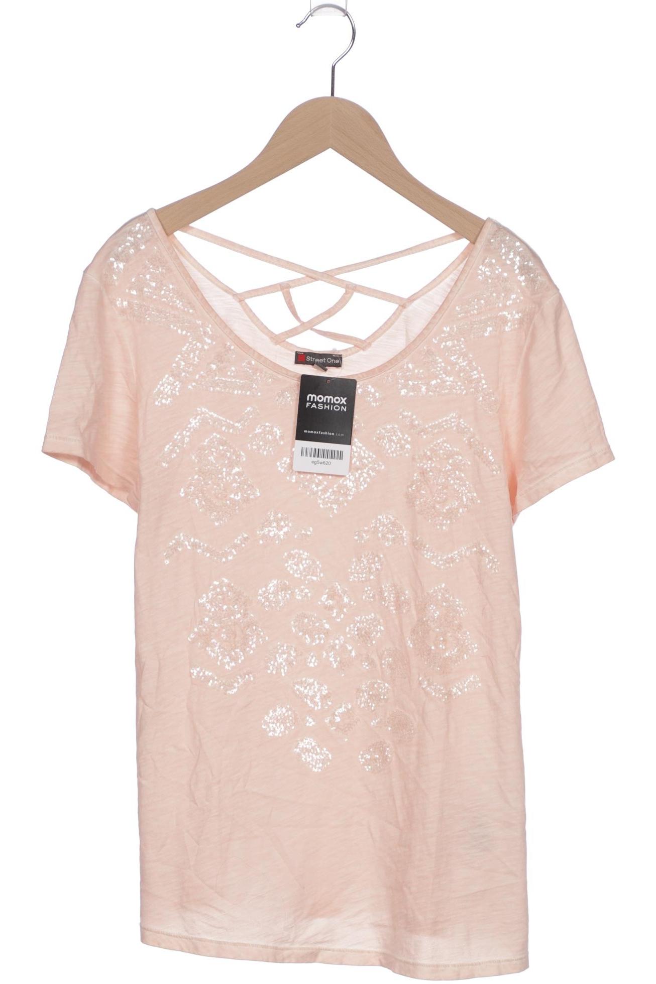 

Street One Damen T-Shirt, pink, Gr. 38
