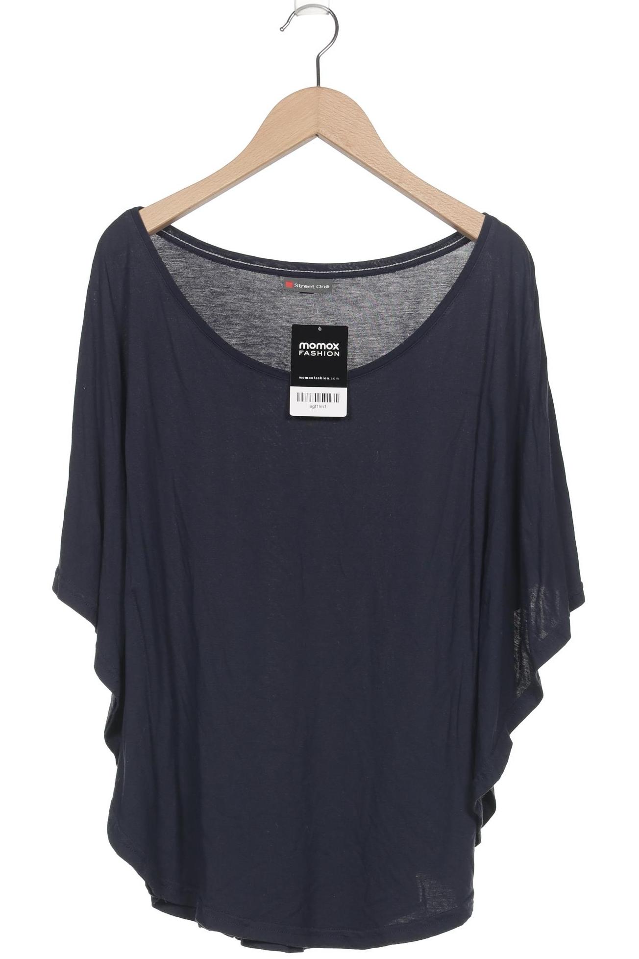 

Street One Damen T-Shirt, marineblau, Gr. 36