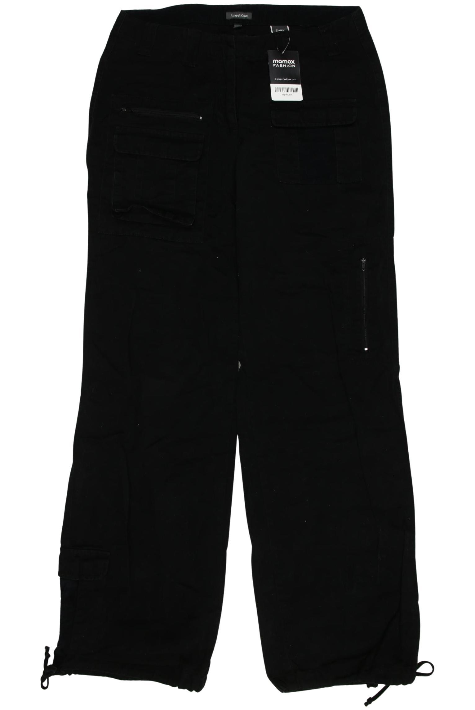 

Street One Damen Stoffhose, schwarz, Gr. 40