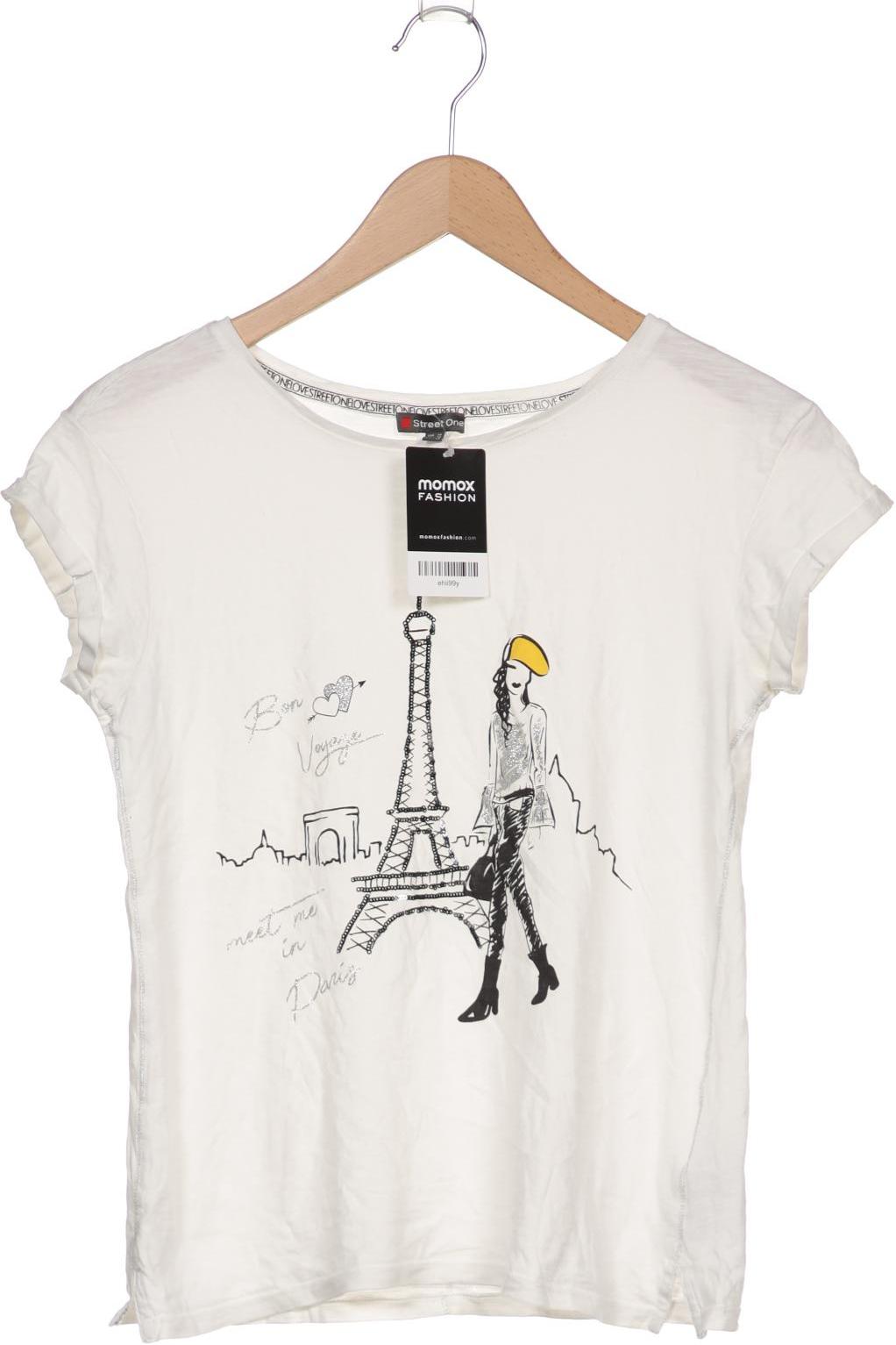 

Street One Damen T-Shirt, weiß