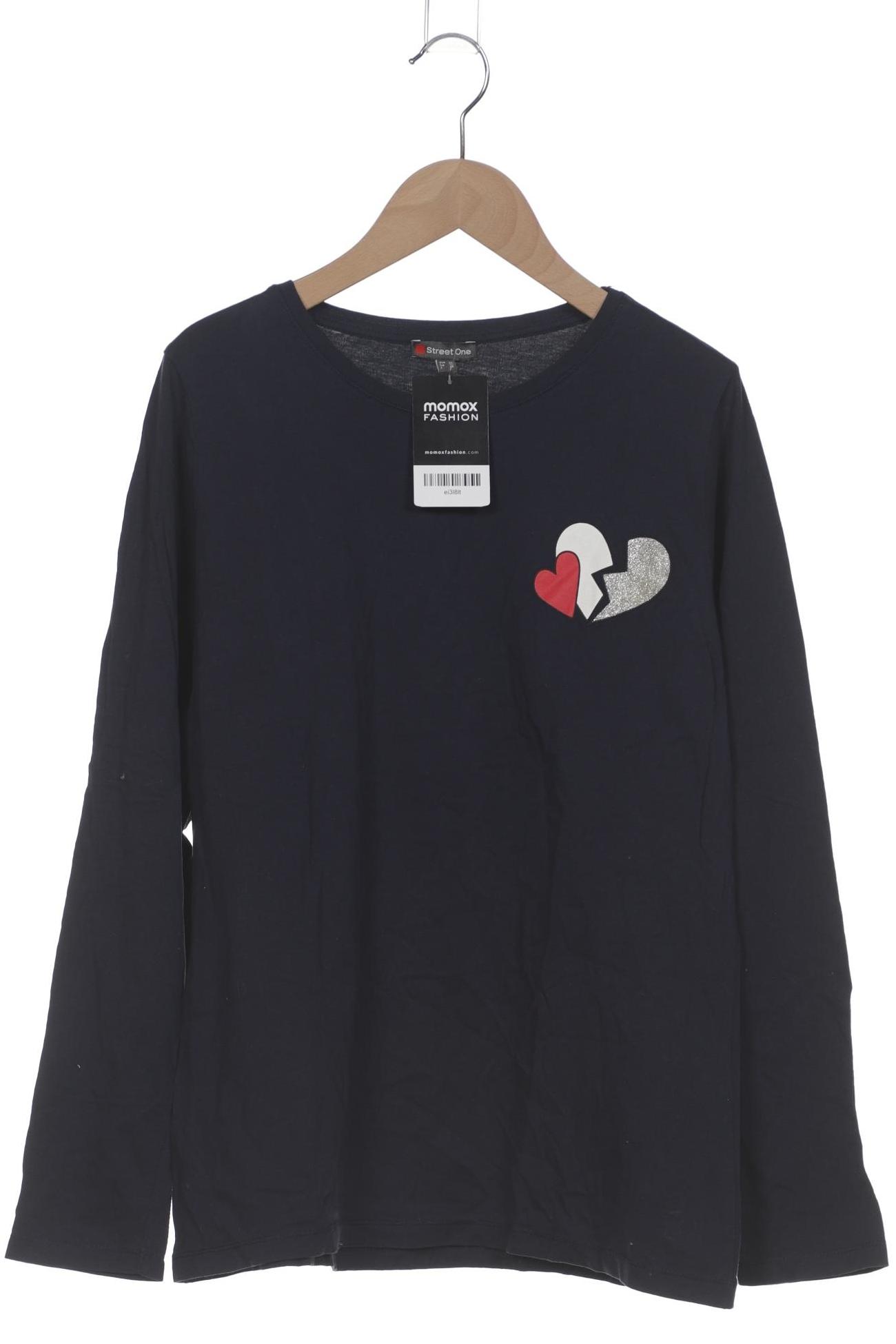 

Street One Damen Langarmshirt, marineblau, Gr. 40