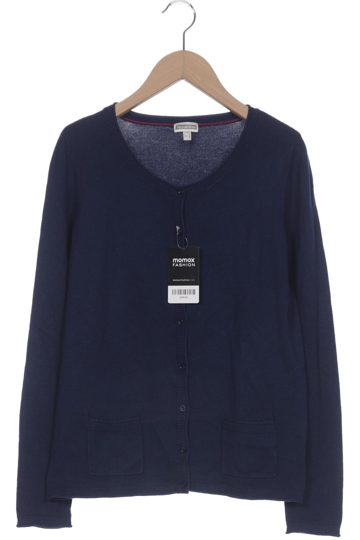 

Street One Damen Strickjacke, marineblau, Gr. 36