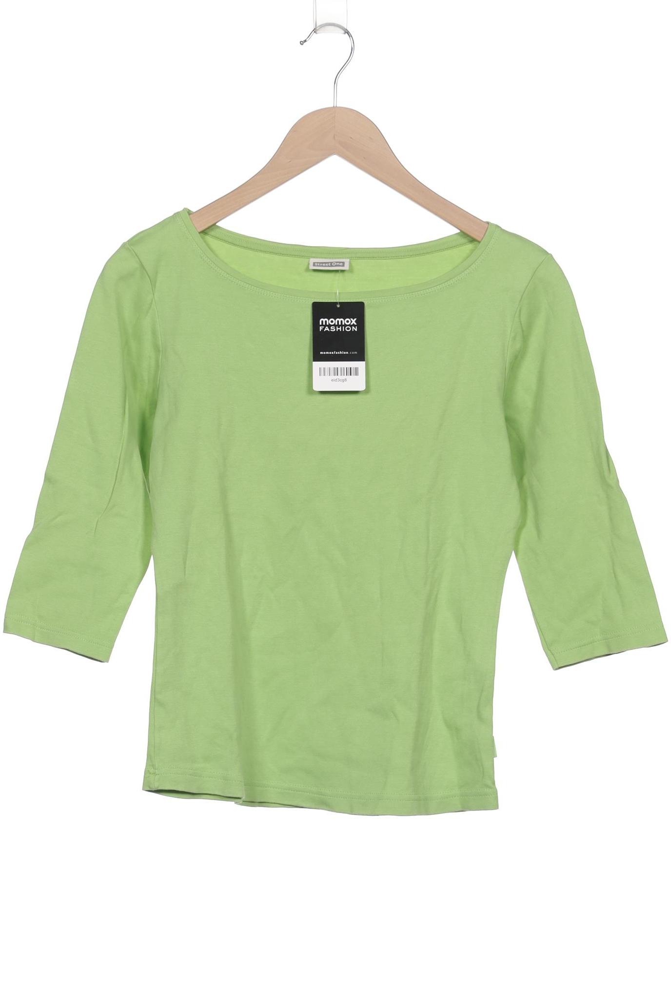 

Street One Damen Langarmshirt, grün, Gr. 38