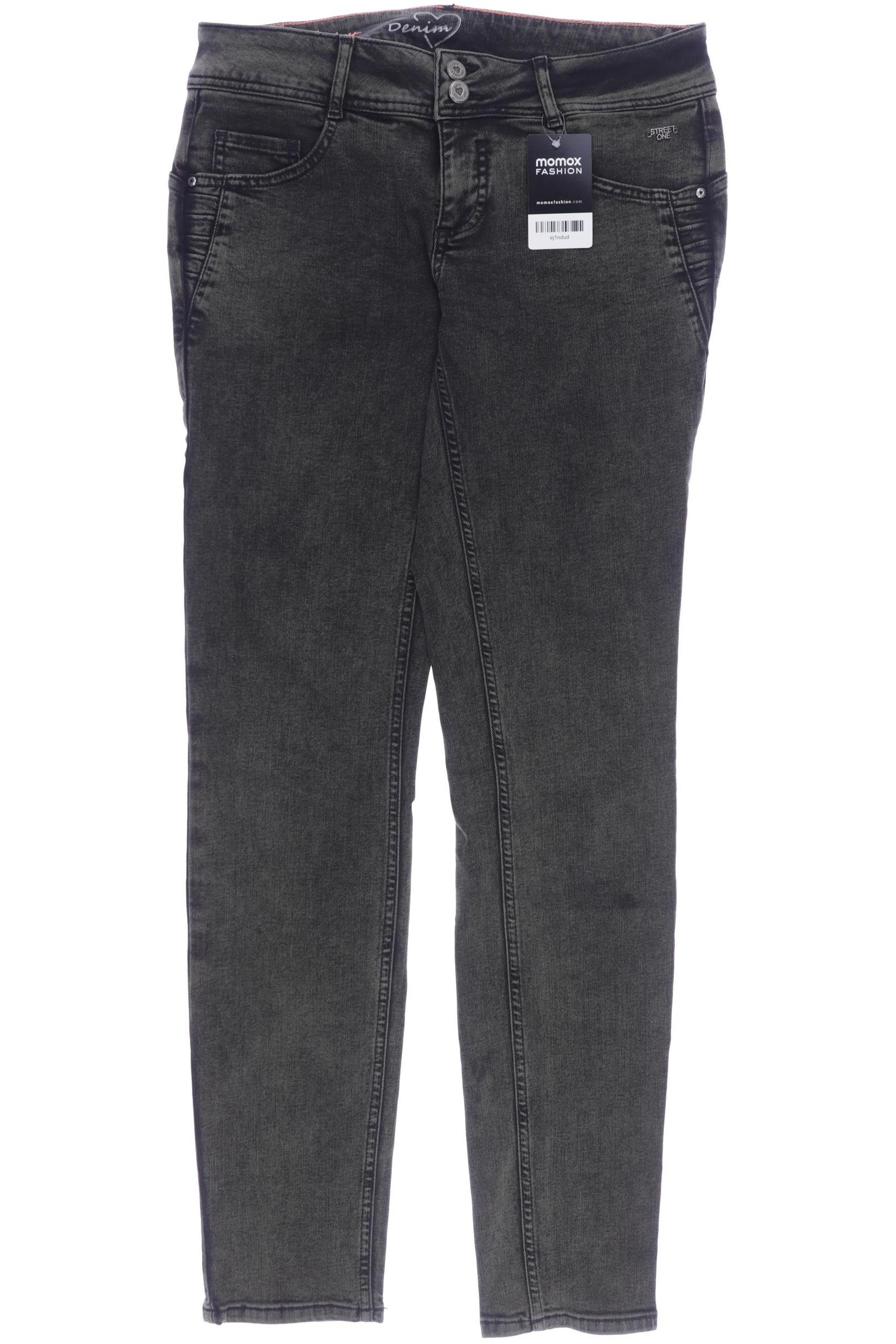 

Street One Damen Jeans, grün, Gr. 29
