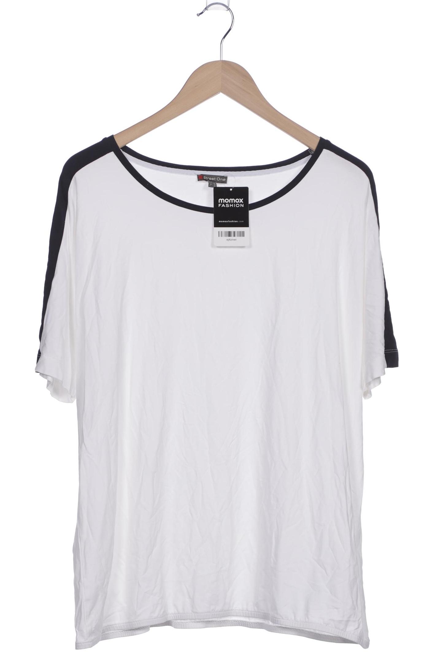 

Street One Damen T-Shirt, weiß, Gr. 46