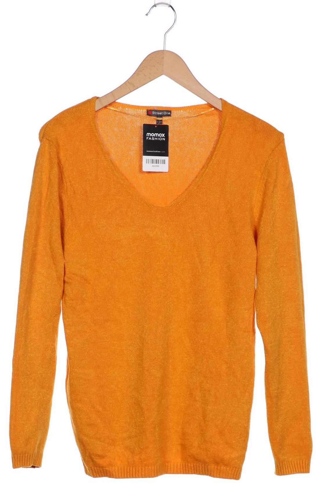 

Street One Damen Pullover, orange, Gr. 36