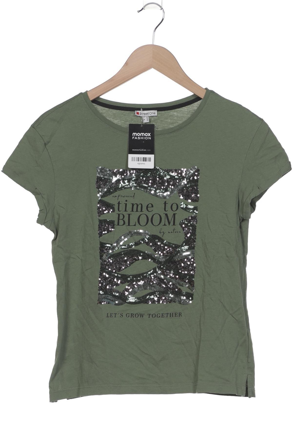 

Street One Damen T-Shirt, grün, Gr. 36