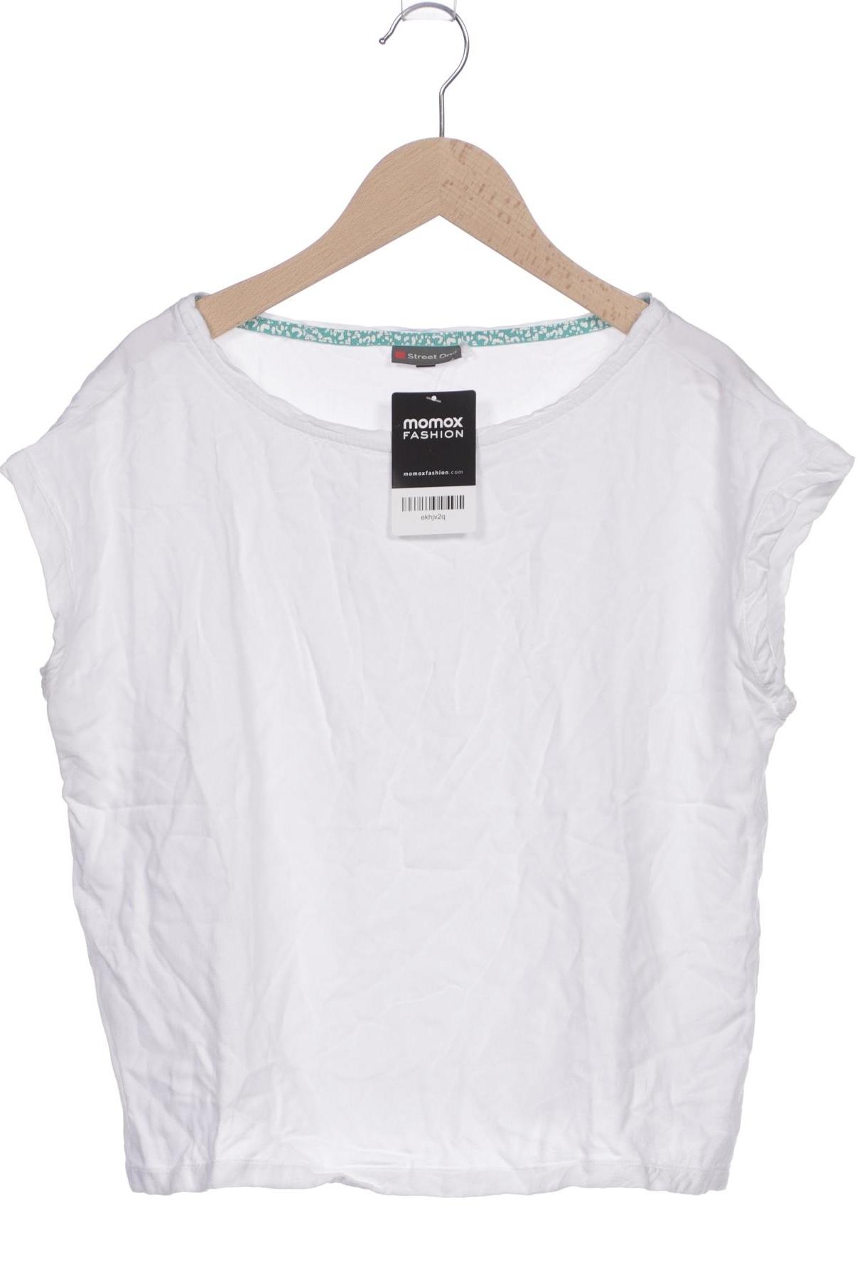 

Street One Damen T-Shirt, weiß, Gr. 38