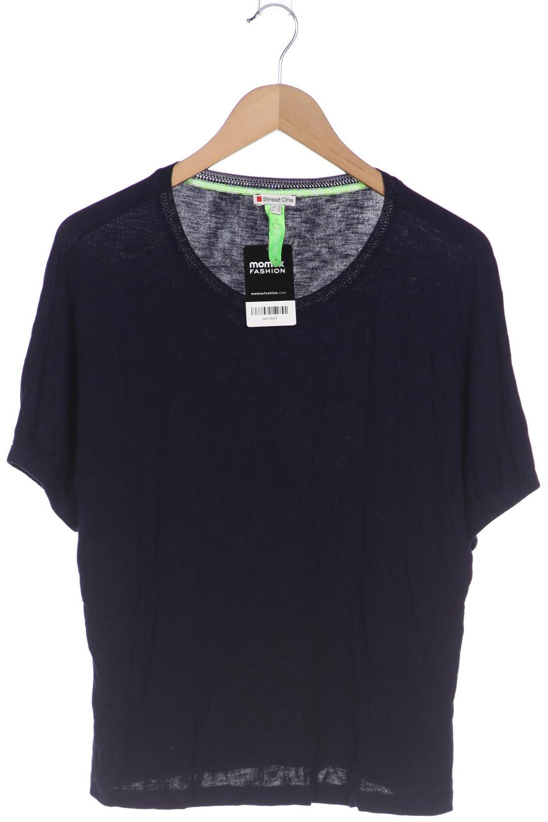 

Street One Damen T-Shirt, marineblau, Gr. 40