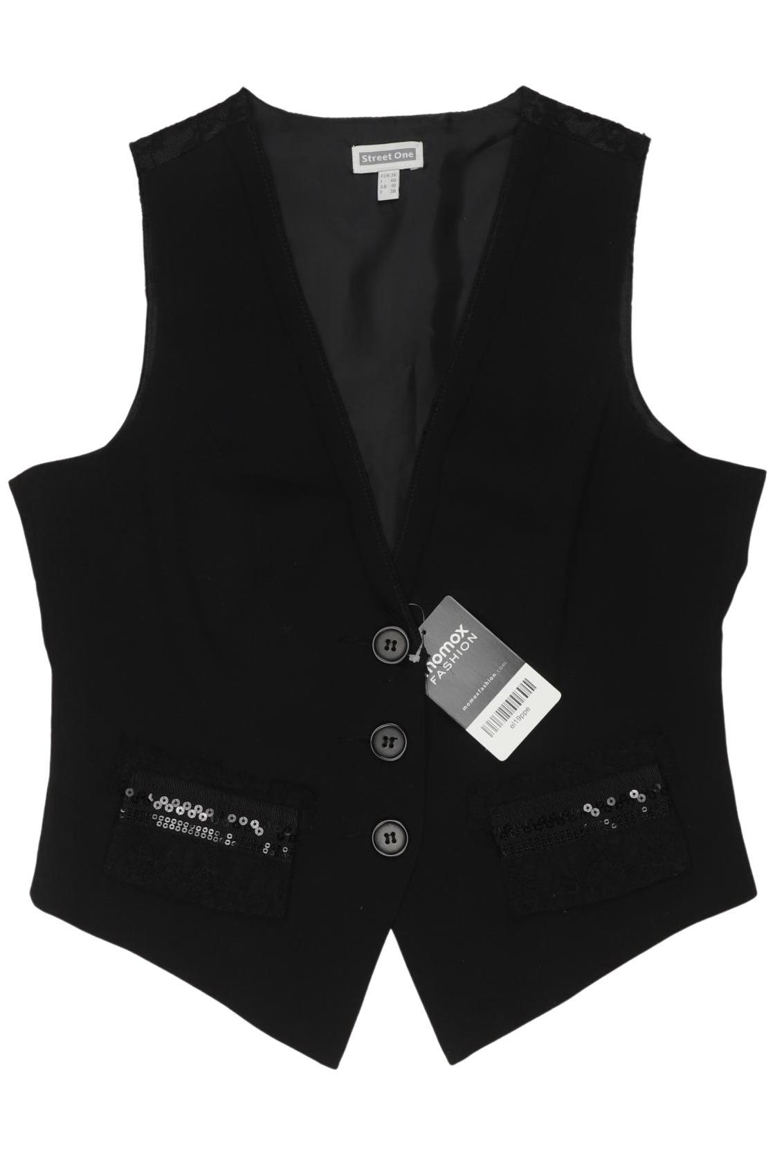 

Street One Damen Weste, schwarz, Gr. 36