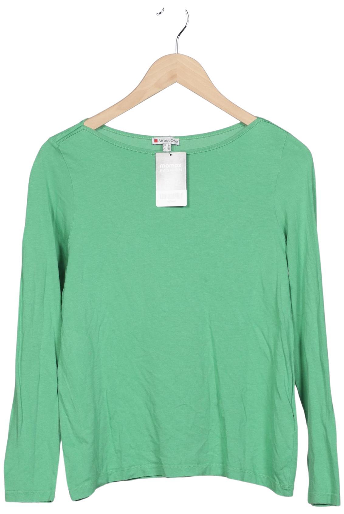 

Street One Damen Langarmshirt, grün, Gr. 36