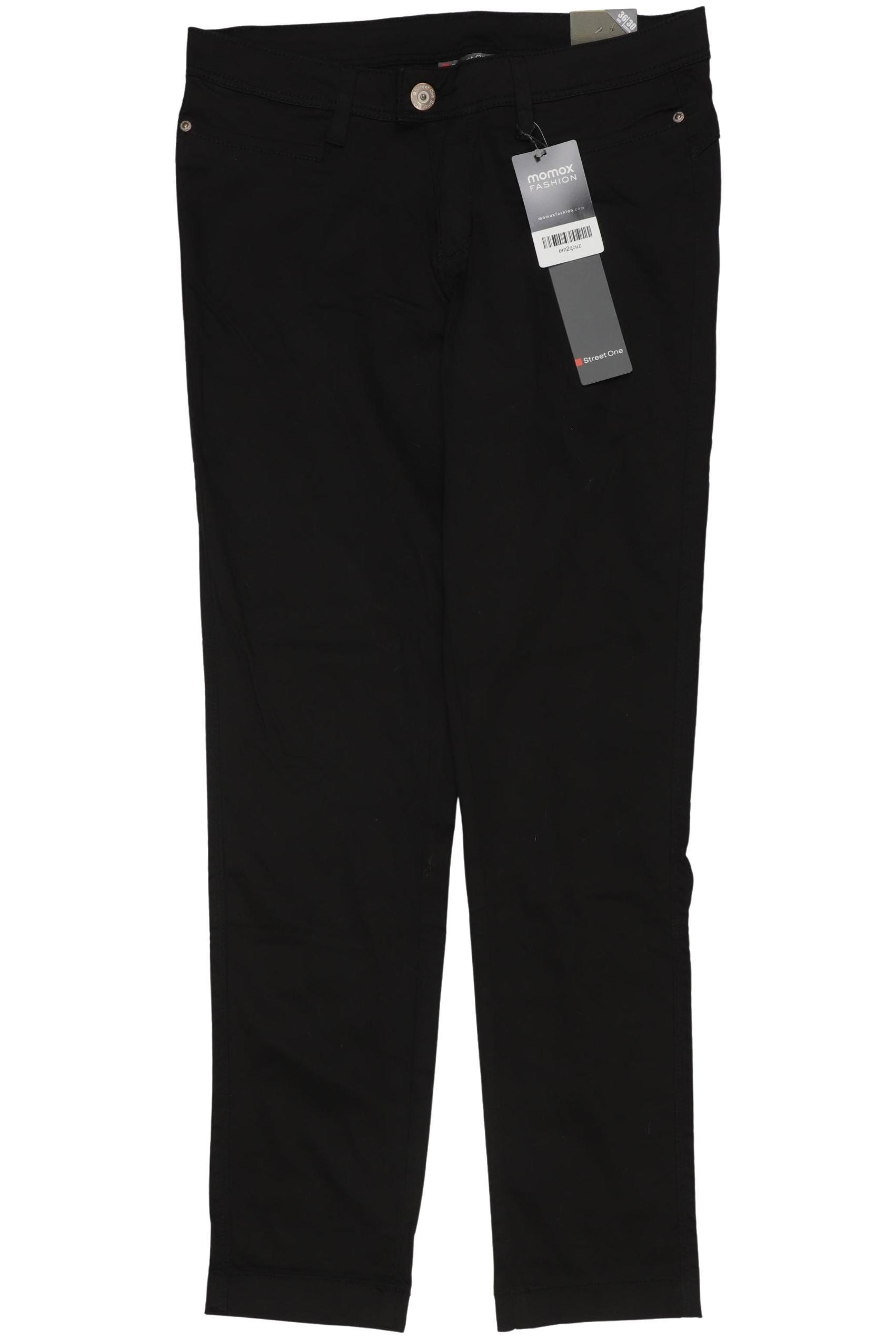 

Street One Damen Stoffhose, schwarz, Gr. 36