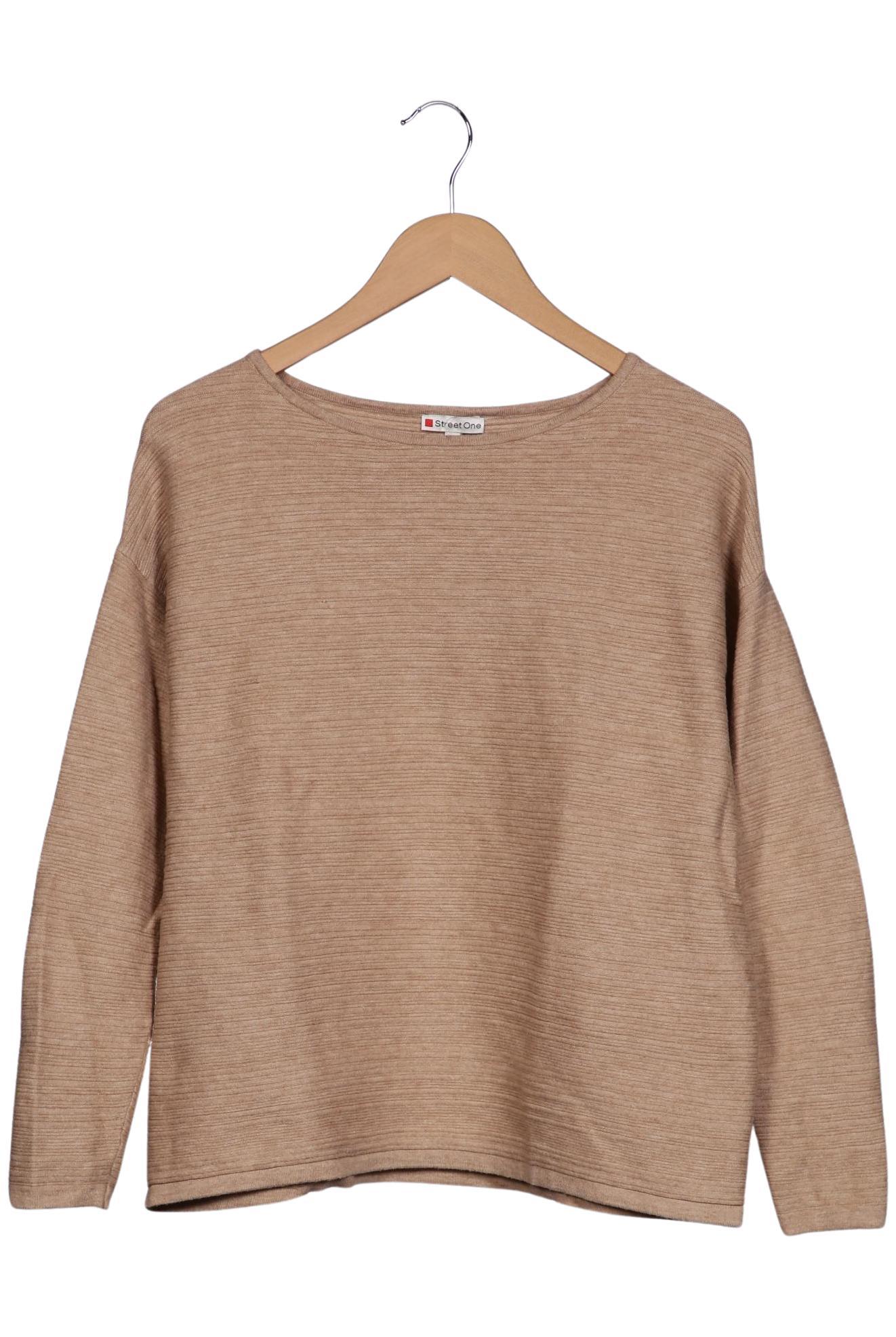 

Street One Damen Pullover, beige, Gr. 38