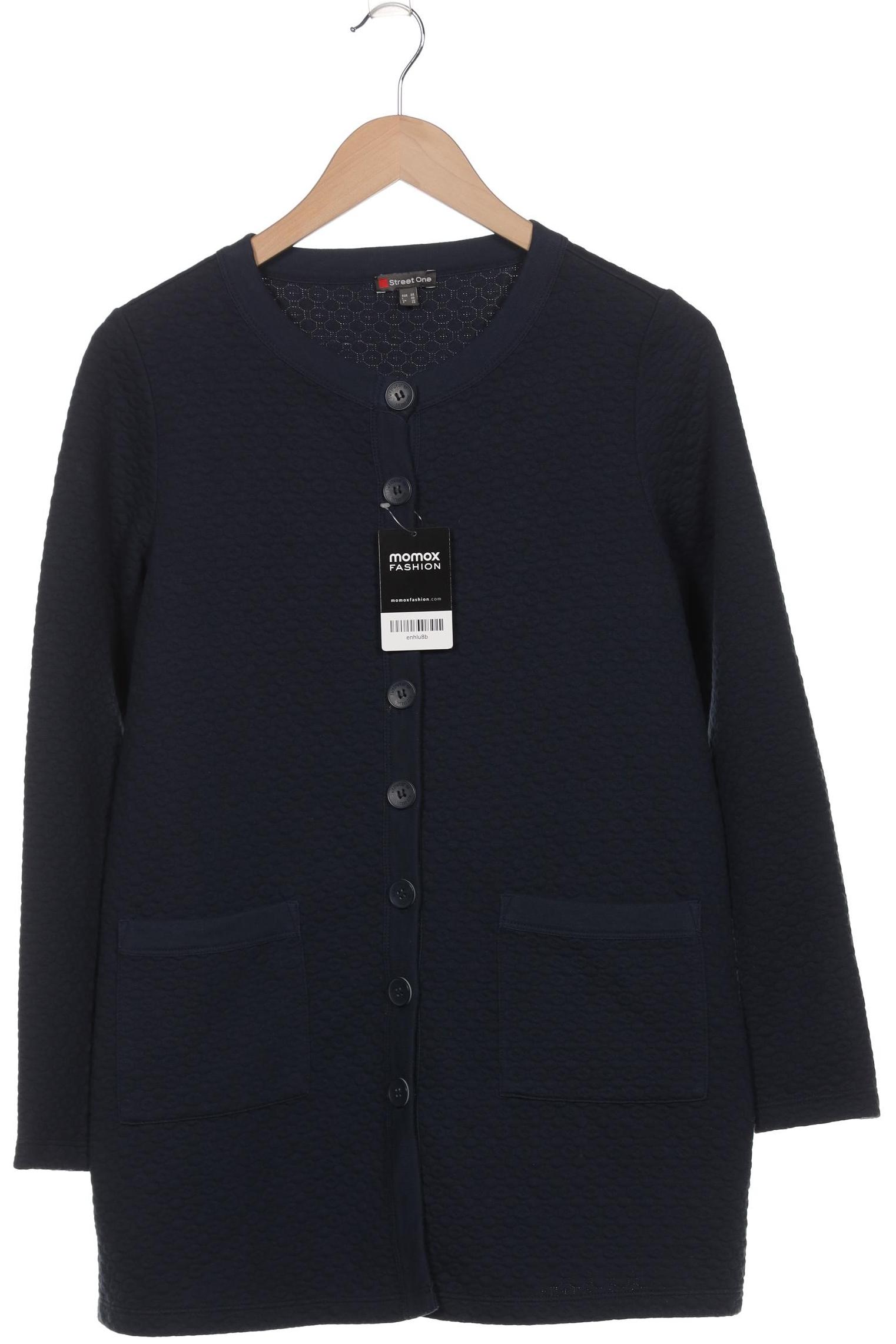 

Street One Damen Strickjacke, marineblau, Gr. 36