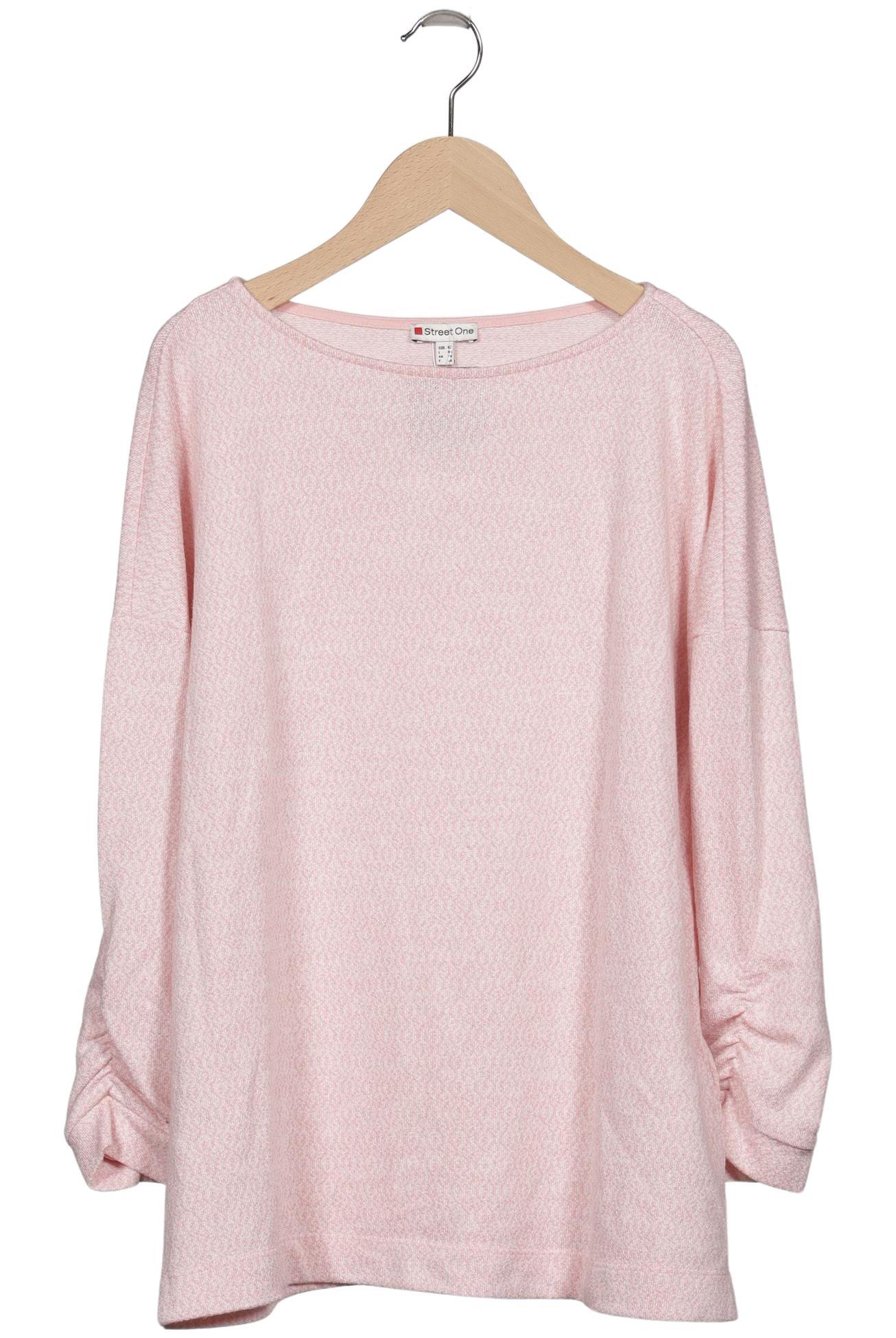 

Street One Damen Langarmshirt, pink, Gr. 42