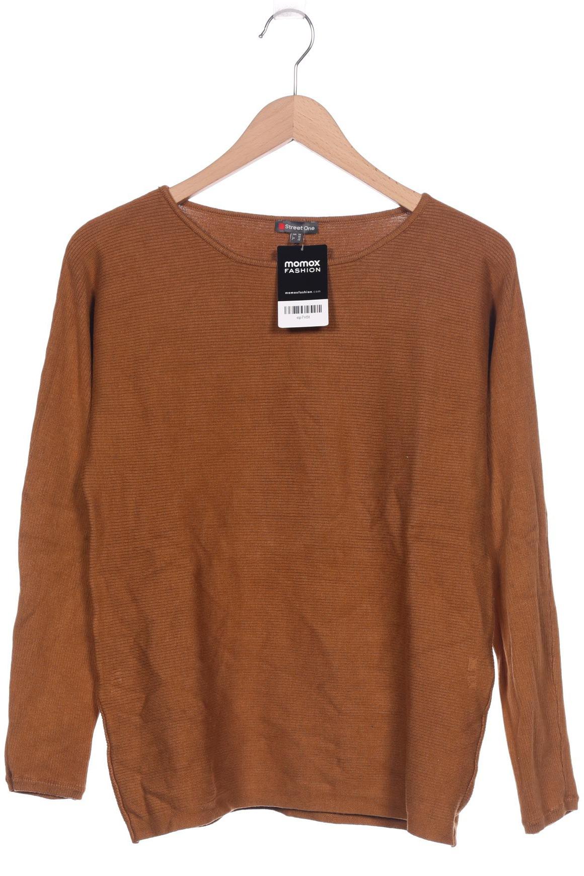 

Street One Damen Pullover, braun, Gr. 36