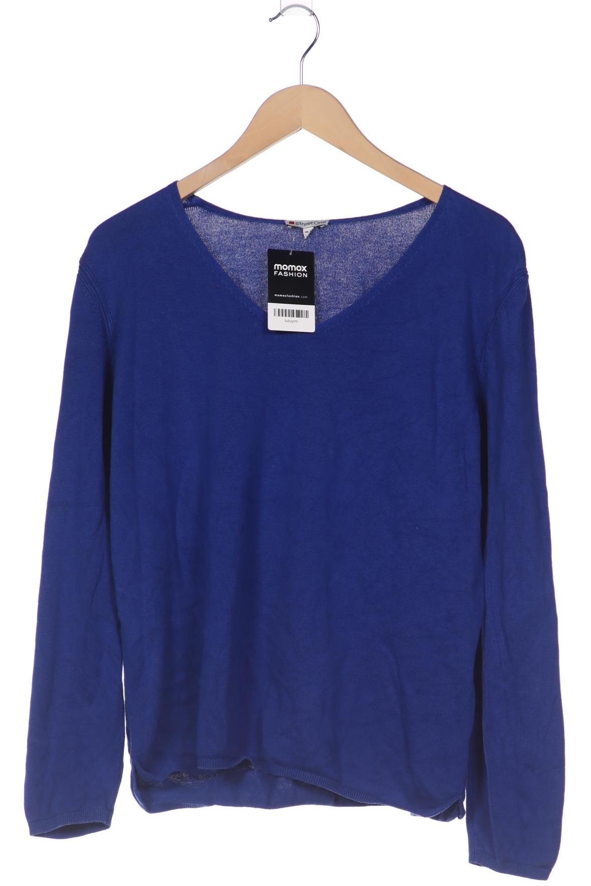 

Street One Damen Pullover, blau, Gr. 42