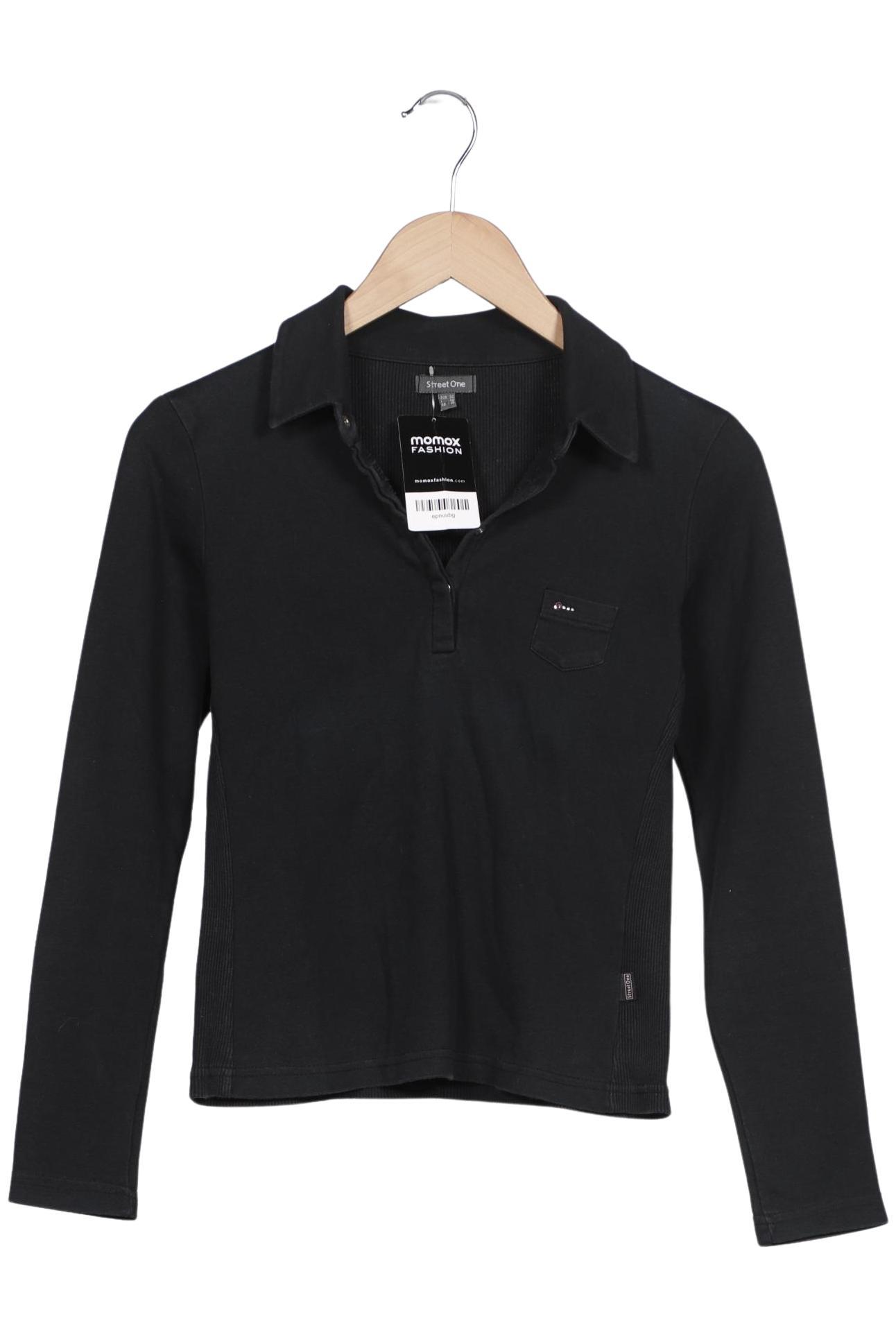 

Street One Damen Poloshirt, schwarz, Gr. 36