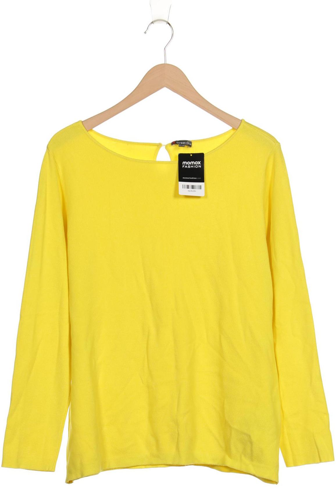 

Street One Damen Pullover, gelb, Gr. 44