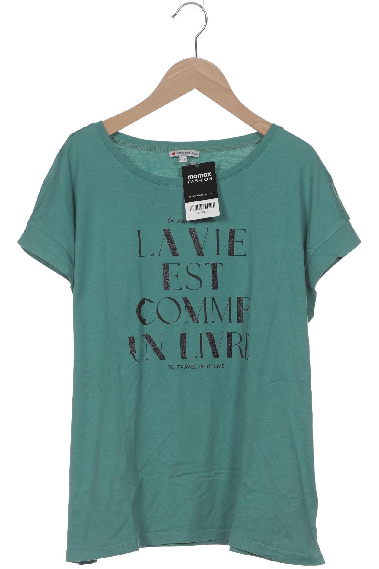 

Street One Damen T-Shirt, grün, Gr. 42