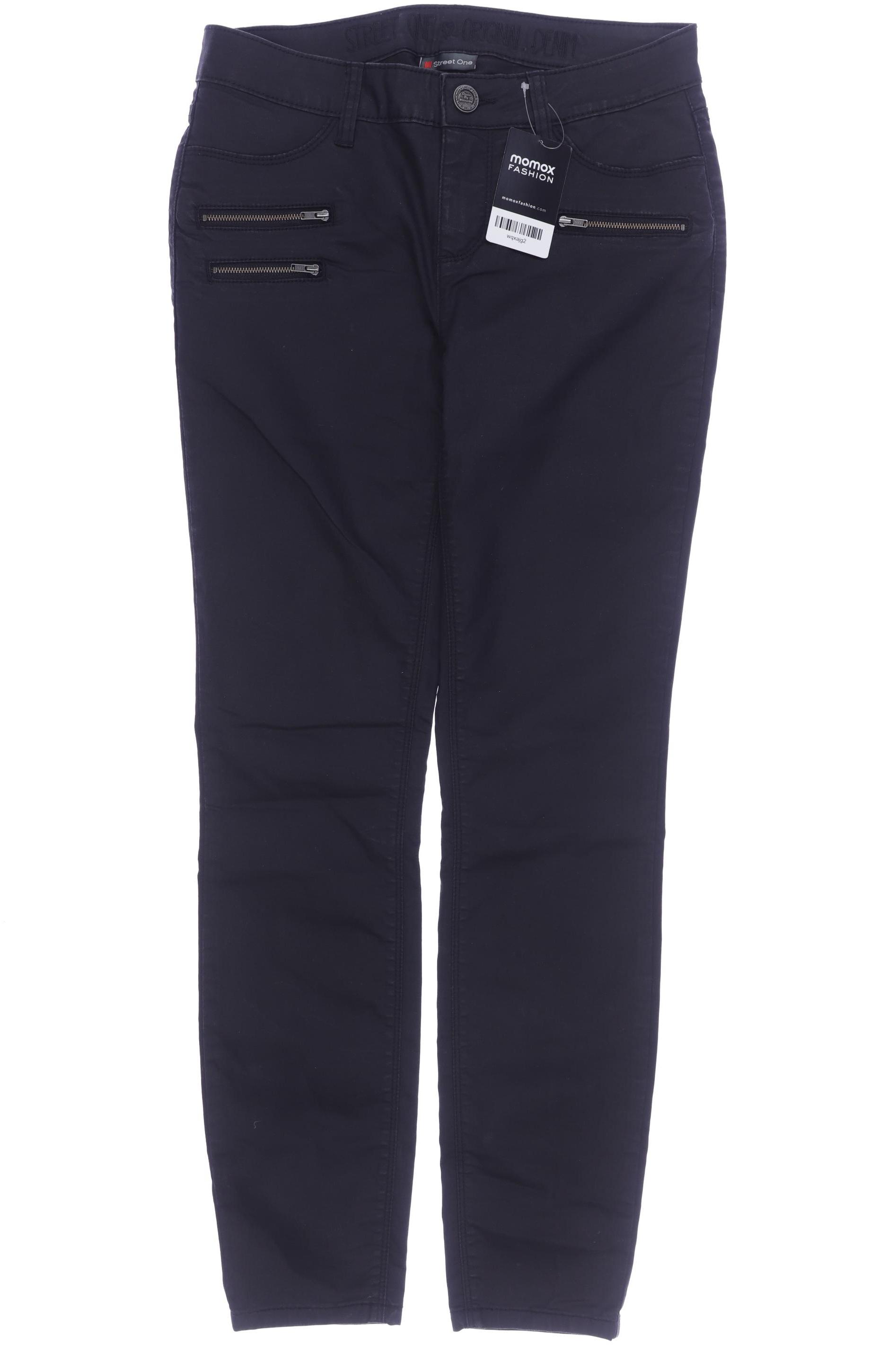 

Street One Damen Stoffhose, schwarz, Gr. 26