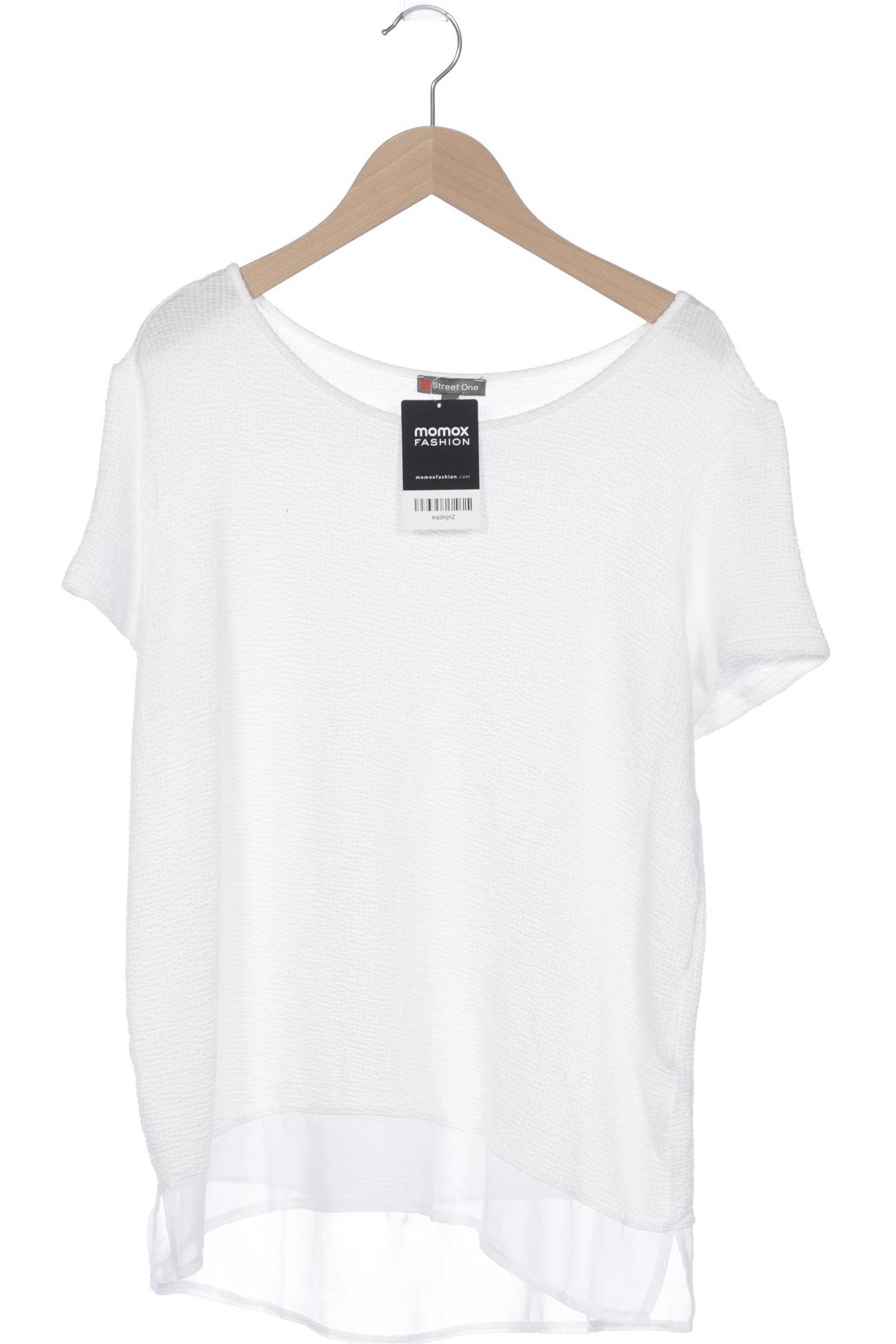 

Street One Damen T-Shirt, weiß, Gr. 36