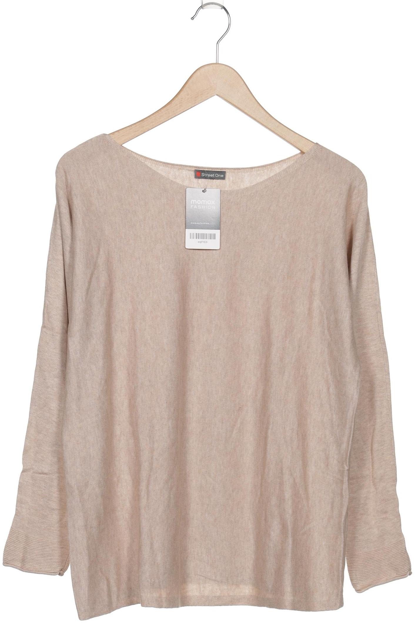 

Street One Damen Pullover, beige, Gr. 44