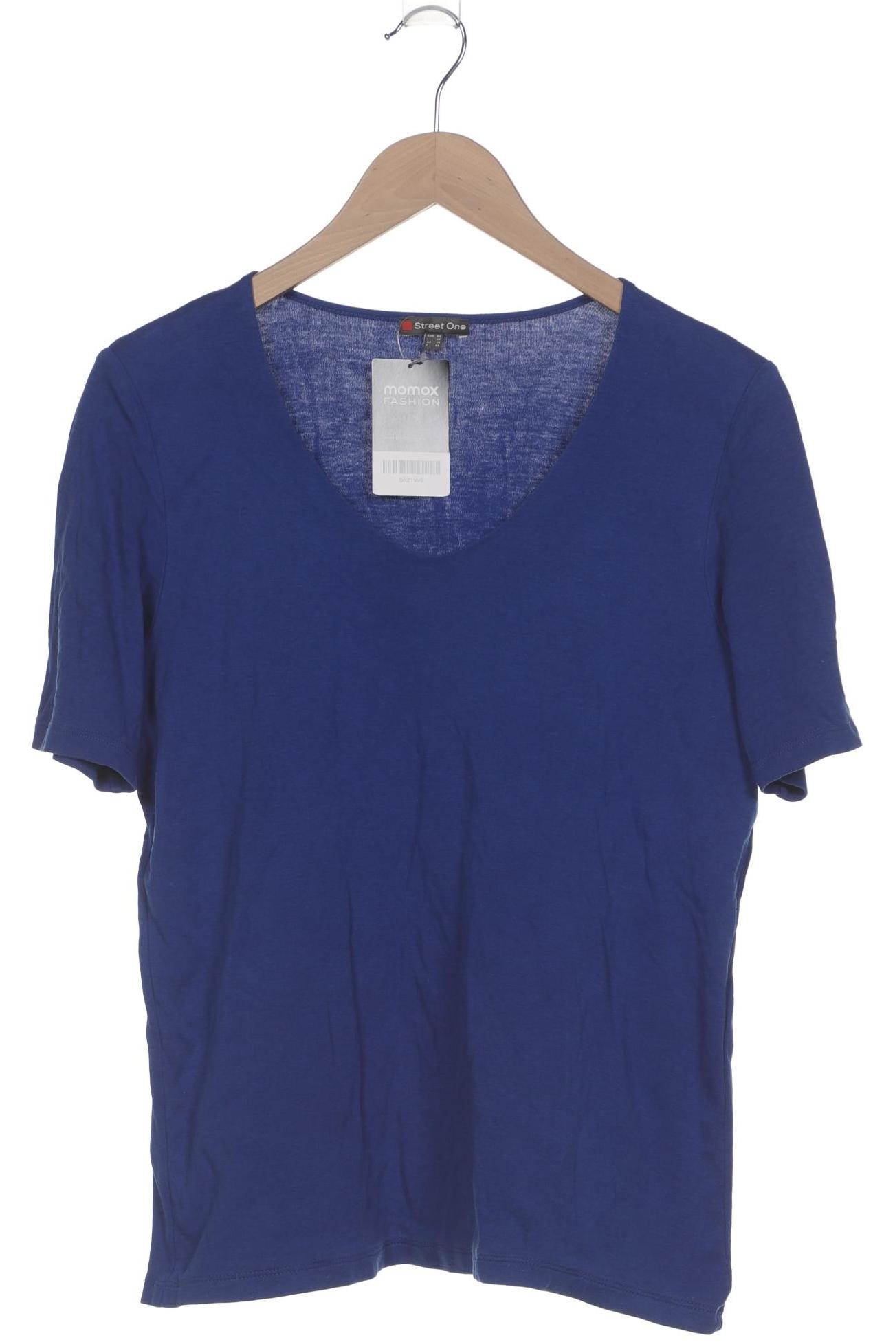 

Street One Damen T-Shirt, blau, Gr. 44