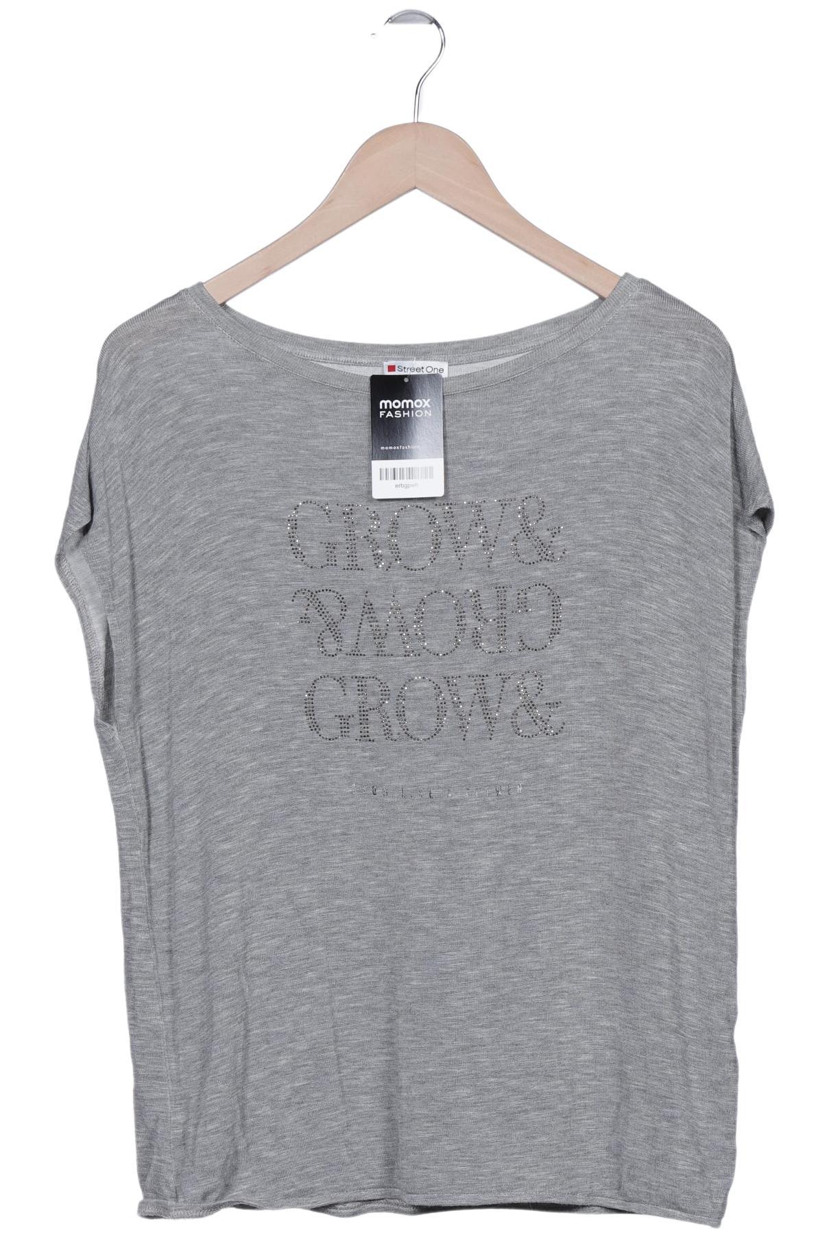 

Street One Damen T-Shirt, grau, Gr. 38