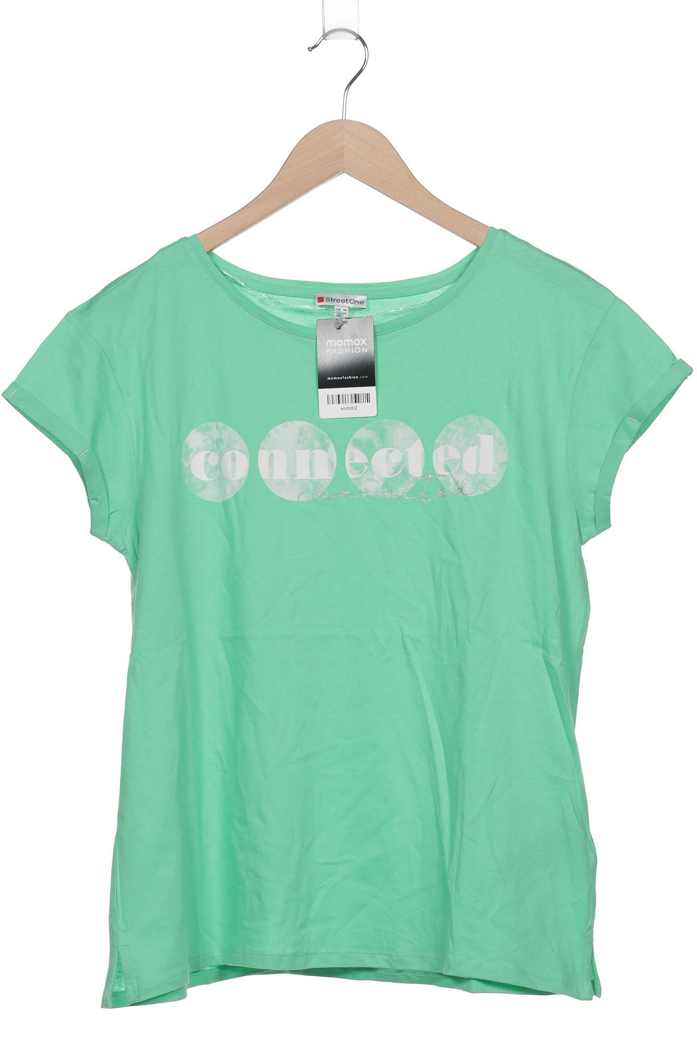 

Street One Damen T-Shirt, grün, Gr. 40
