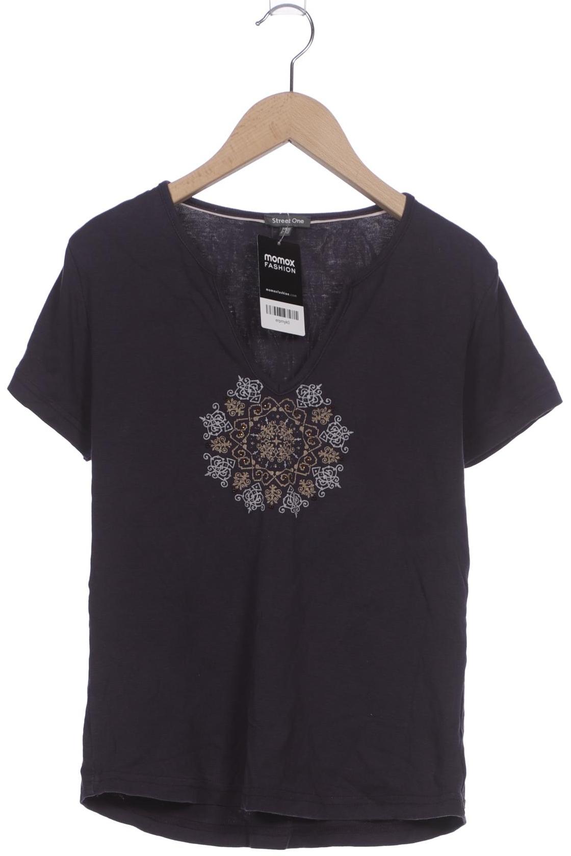 

Street One Damen T-Shirt, flieder, Gr. 40