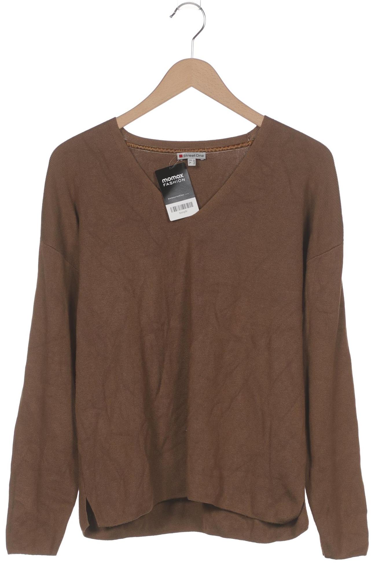 

Street One Damen Pullover, braun, Gr. 44