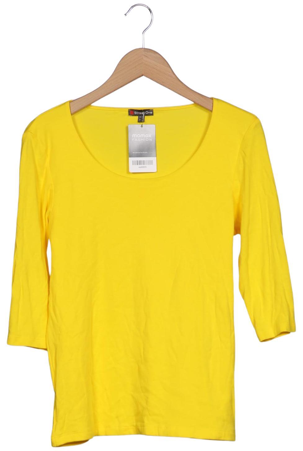 

Street One Damen Langarmshirt, gelb, Gr. 40