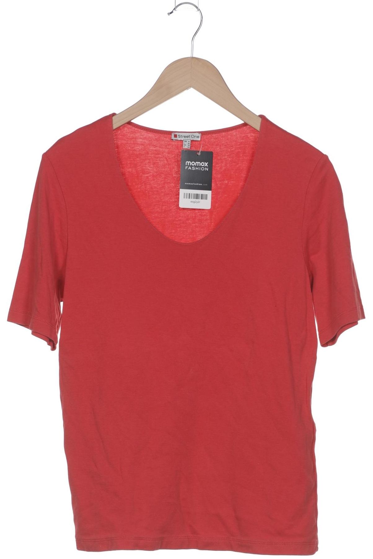 

Street One Damen T-Shirt, rot, Gr. 42