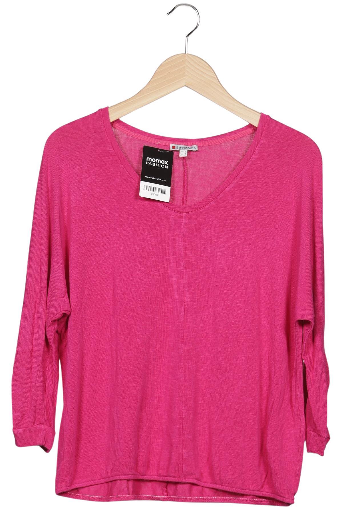 

Street One Damen Langarmshirt, pink, Gr. 38