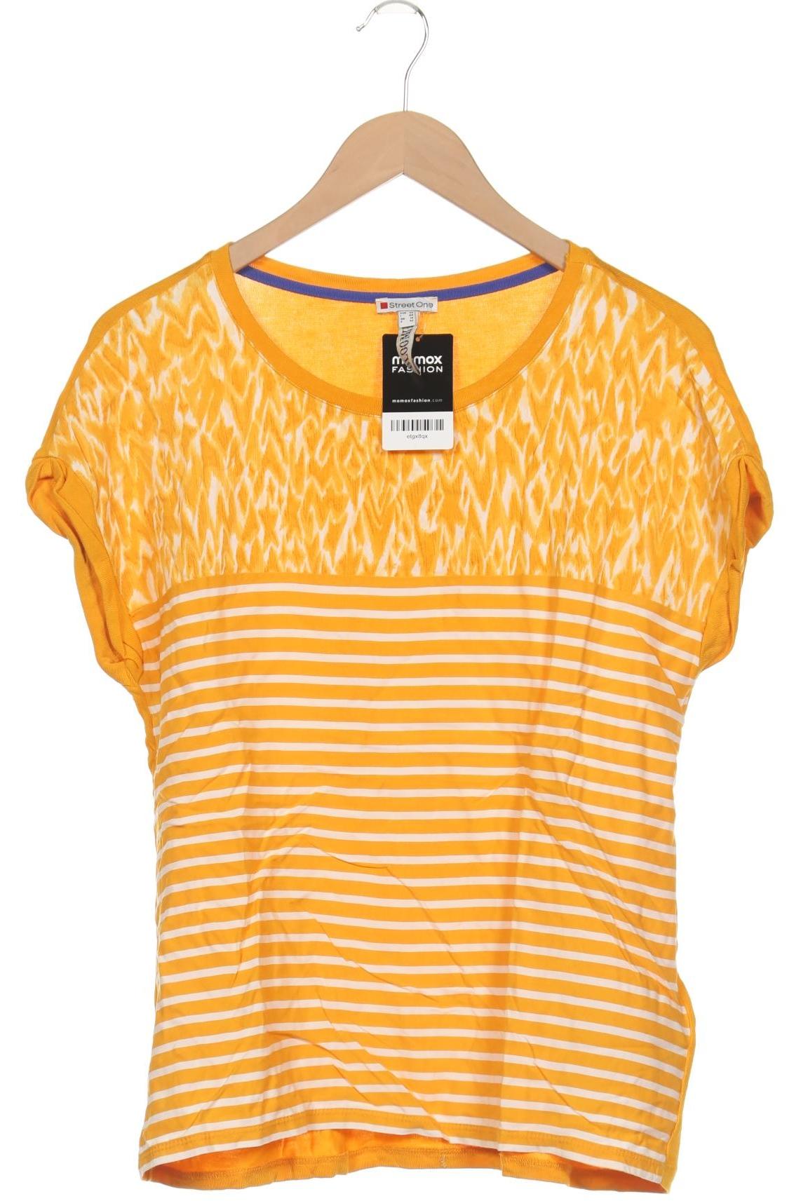 

Street One Damen T-Shirt, gelb, Gr. 40