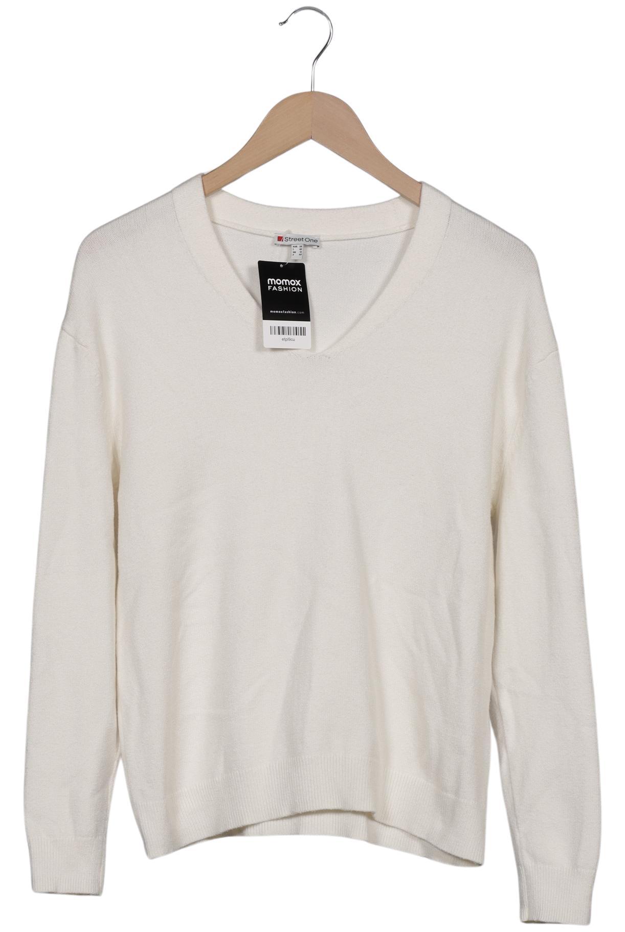 

Street One Damen Pullover, cremeweiß, Gr. 38
