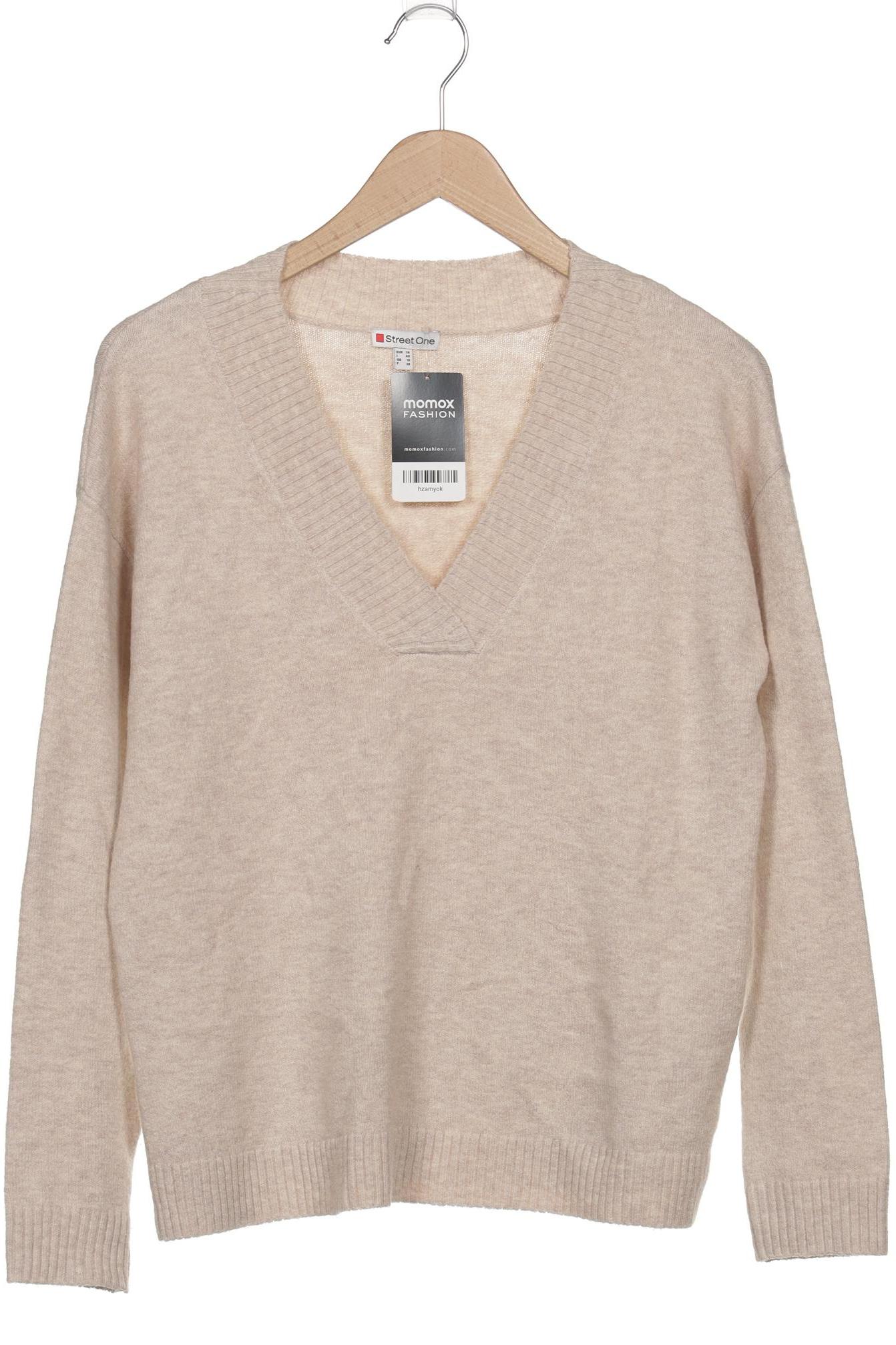 

Street One Damen Pullover, beige, Gr. 36