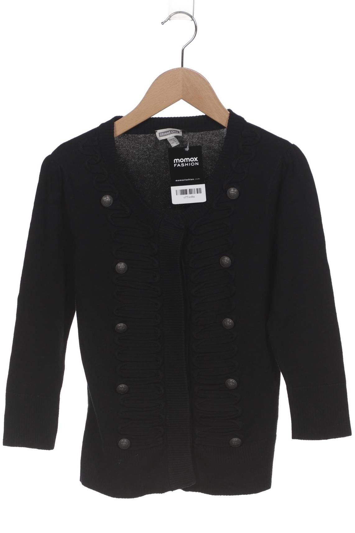 

Street One Damen Strickjacke, schwarz, Gr. 36