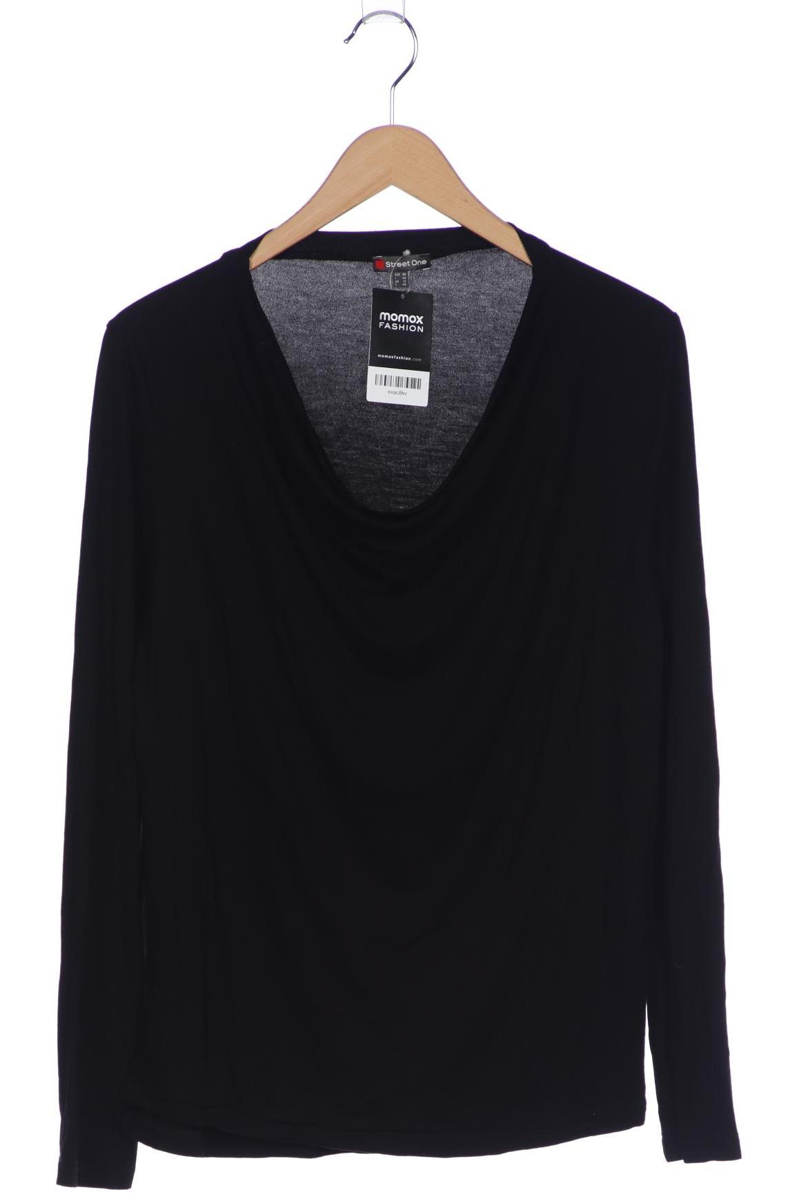 

Street One Damen Langarmshirt, schwarz, Gr. 42