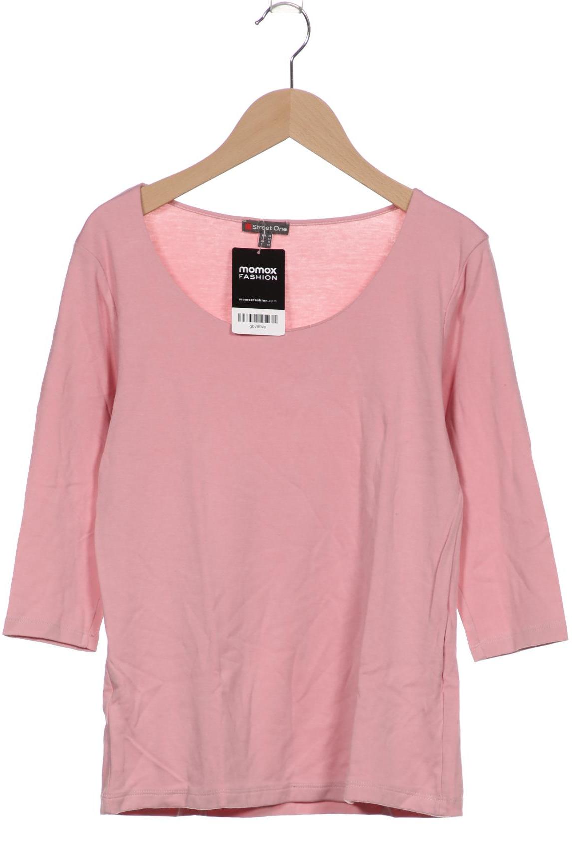 

Street One Damen Langarmshirt, pink, Gr. 38