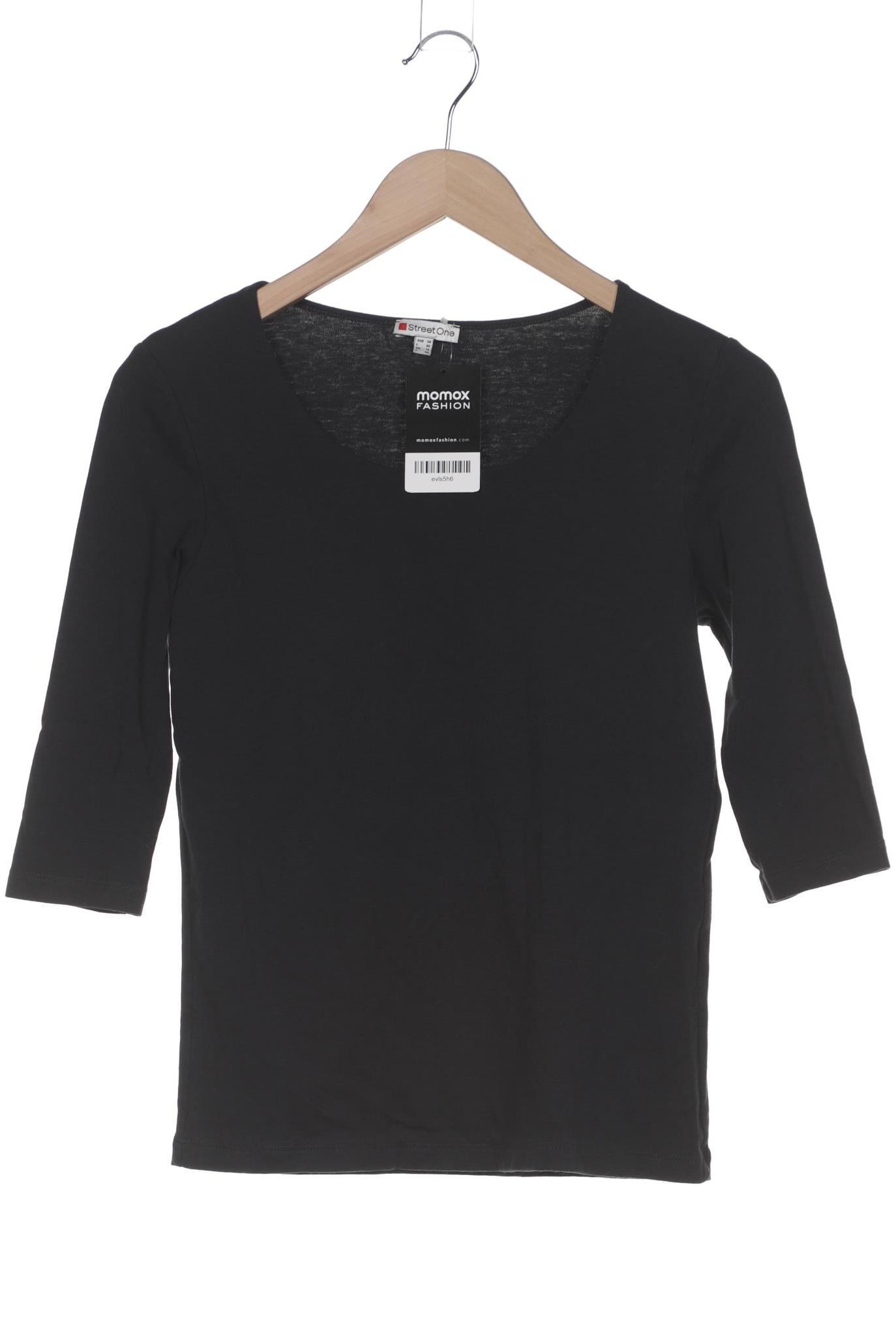 

Street One Damen T-Shirt, schwarz, Gr. 38