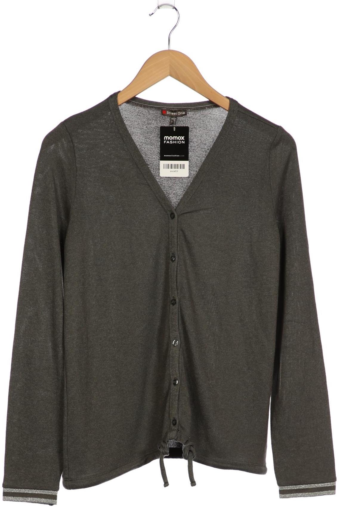 

Street One Damen Strickjacke, grau, Gr. 38