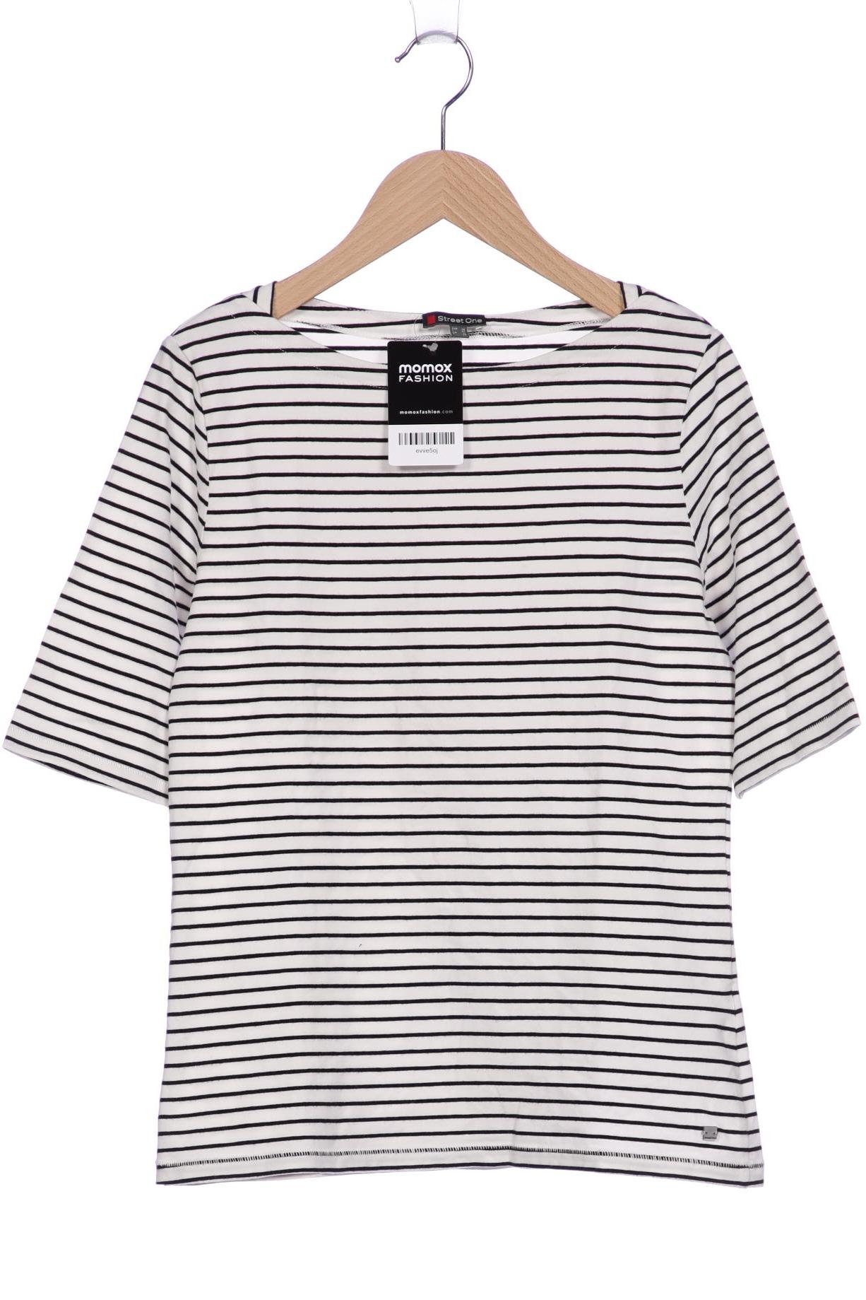 

Street One Damen T-Shirt, weiß, Gr. 38