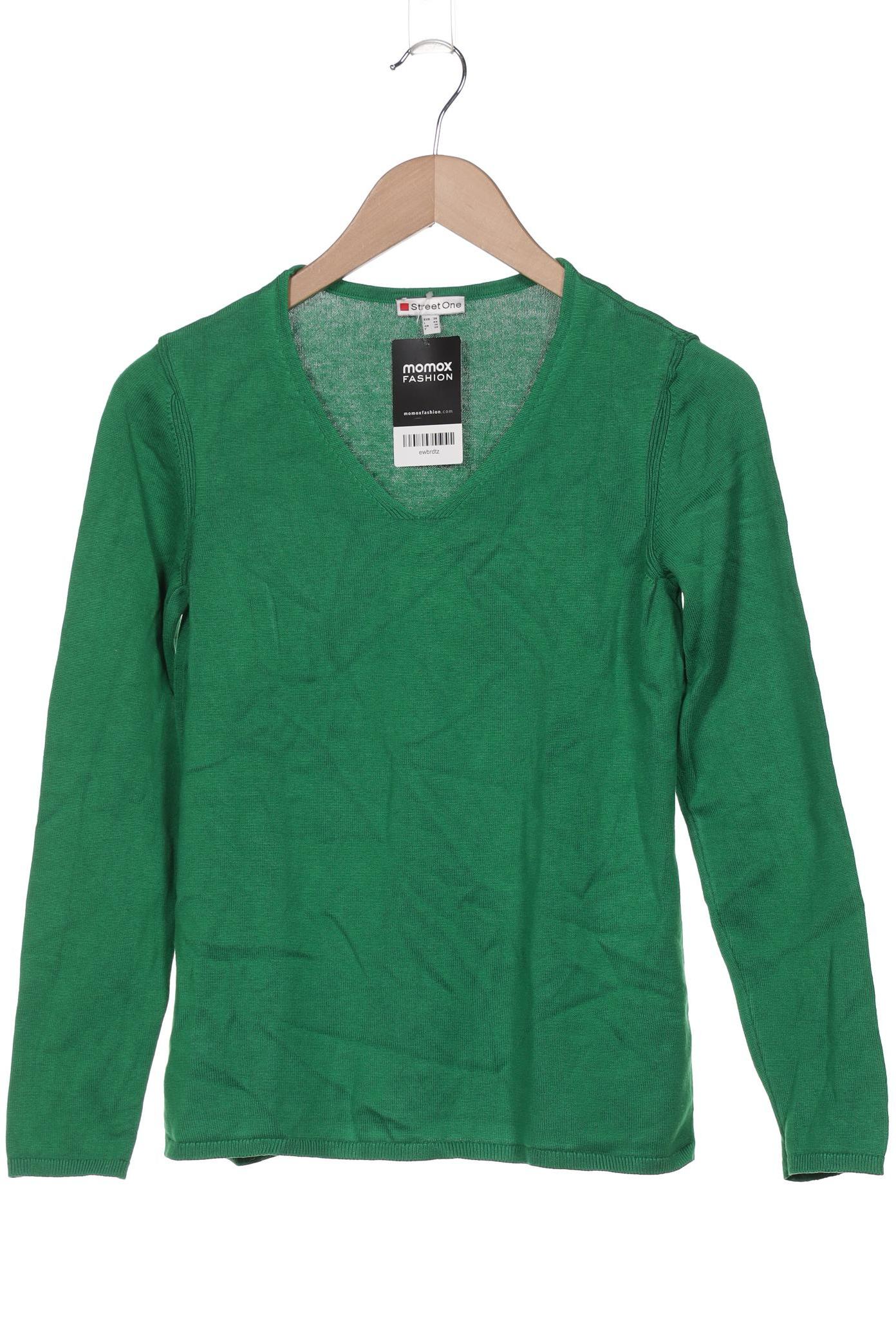 

Street One Damen Langarmshirt, grün, Gr. 36