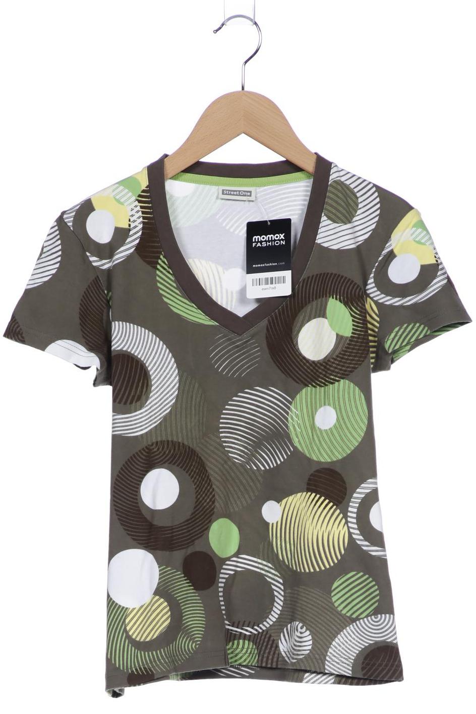 

Street One Damen T-Shirt, grün, Gr. 38