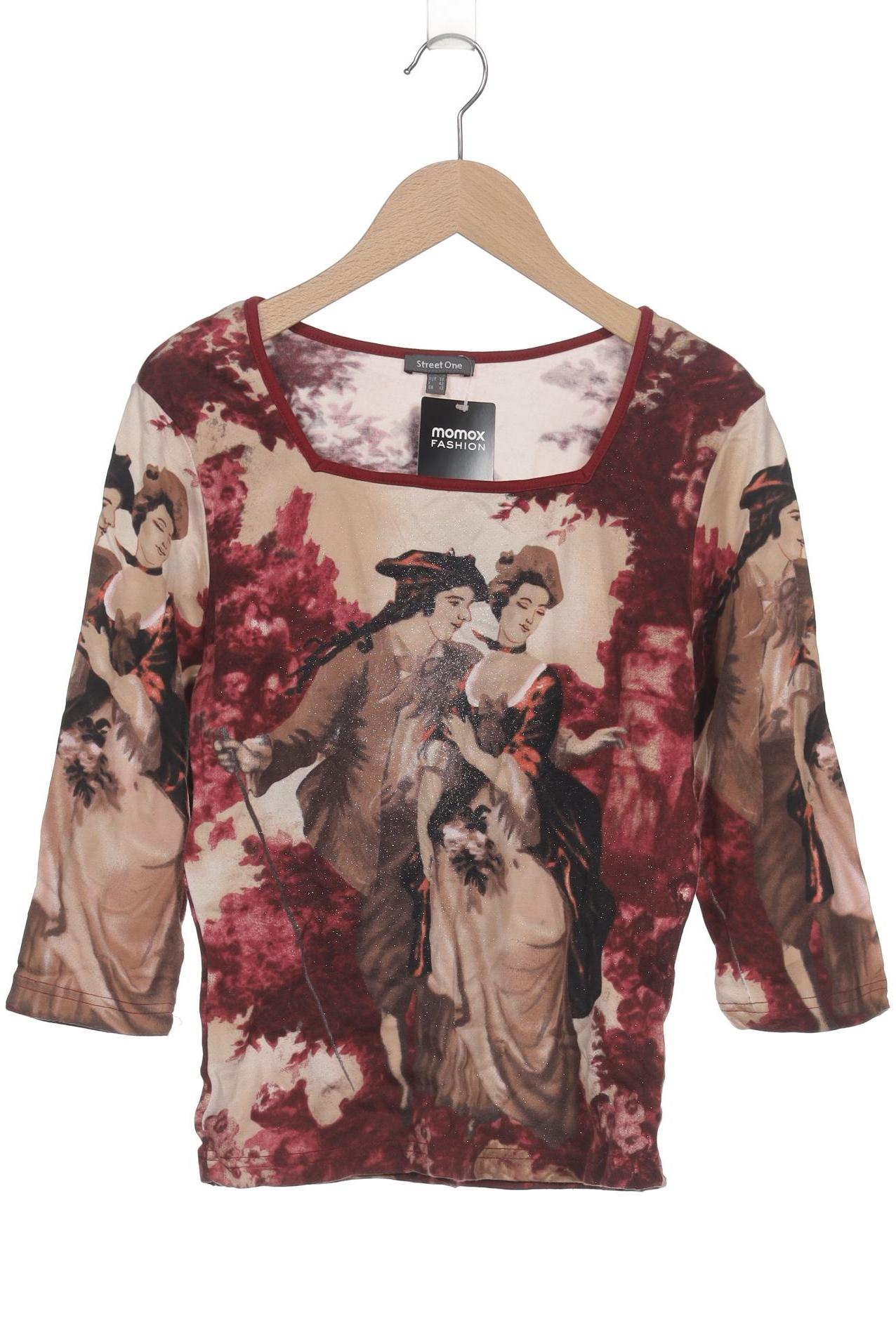

Street One Damen Langarmshirt, mehrfarbig, Gr. 38